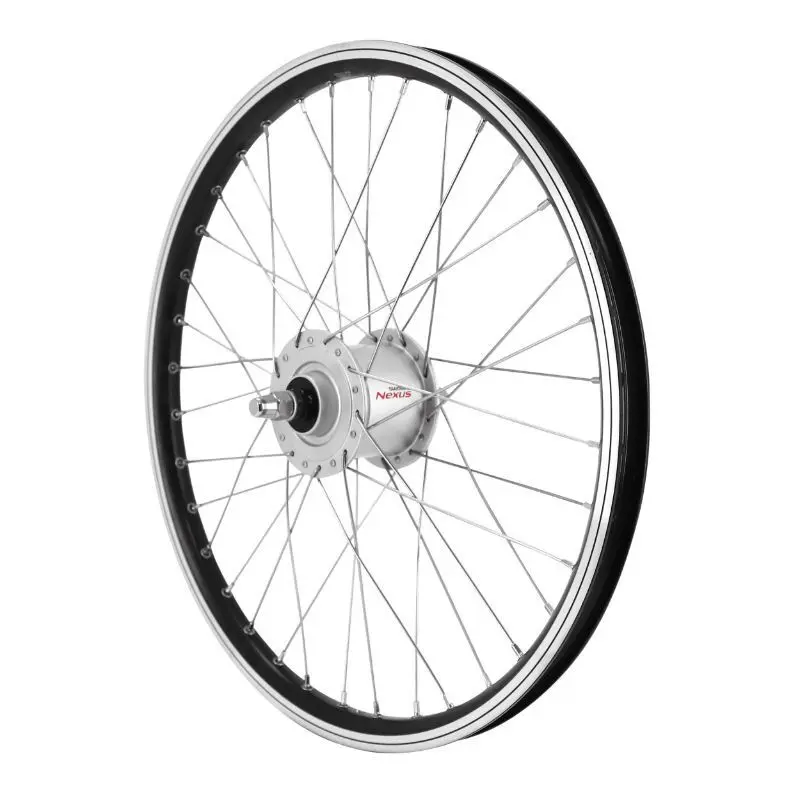 Alu-Vorderrad Vollachse Velox Shimano ER10 DH-C3000 6V-3W