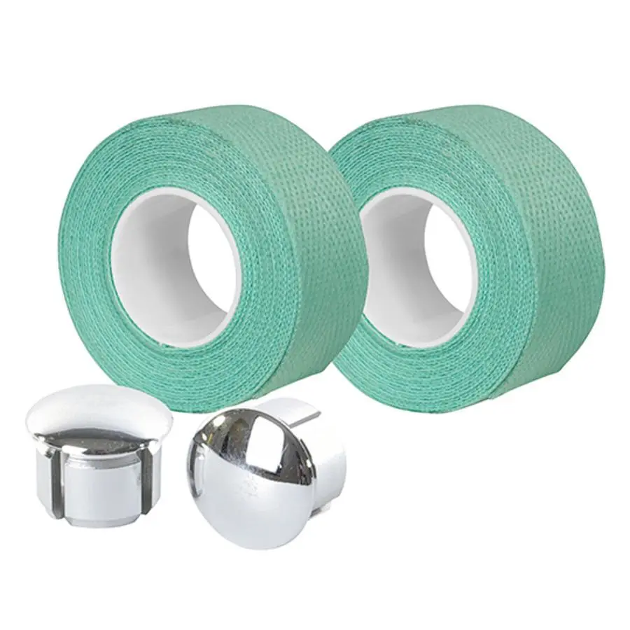 Oberes Baumwoll-Bügelband mit Lenkerendstück Velox Tressostar 90