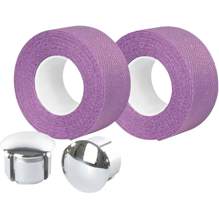 Oberes Baumwoll-Bügelband mit Lenkerendstück Velox Tressostar 90