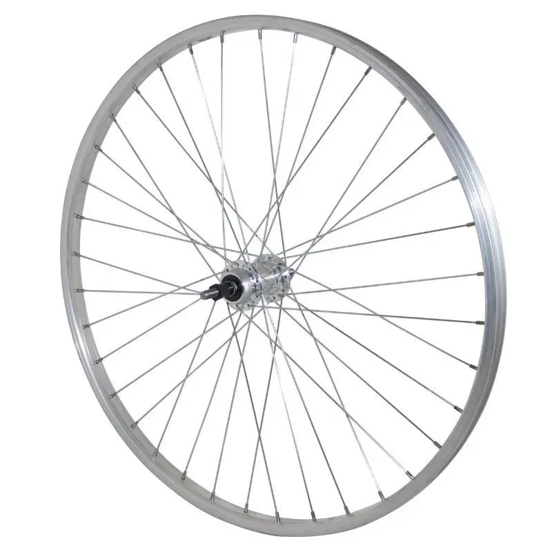 Mtb-fahrrad Hinterrad Aluminium Nabe Aluminium Vollachse 7-6v.