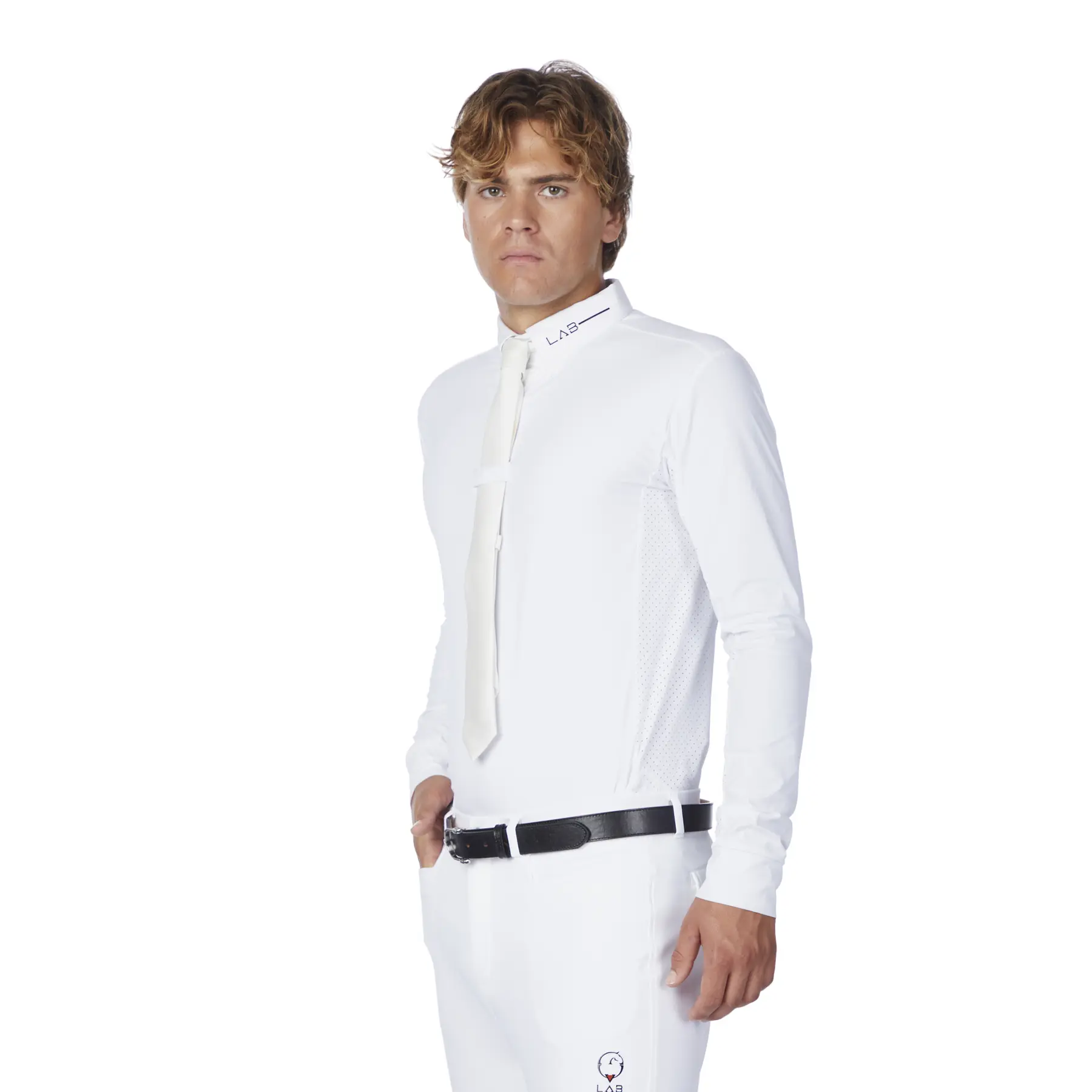 Camicia da concorso equestre a maniche lunghe da donna Vestrum Gemini
