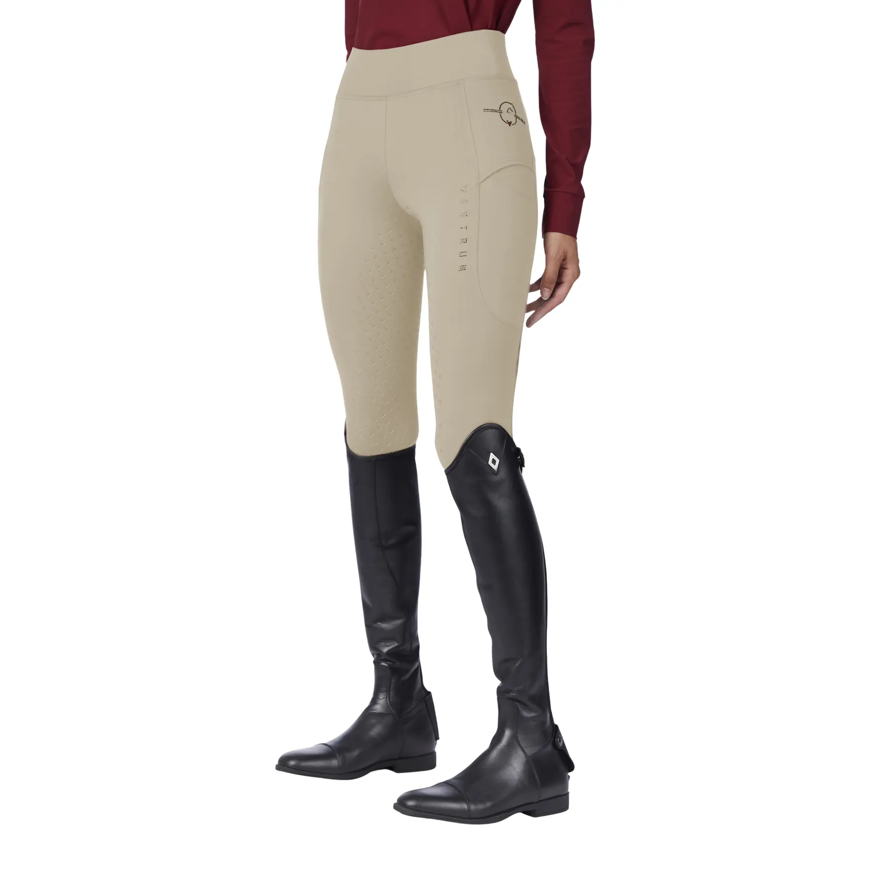 Reitleggings full grip Damen Vestrum Vega