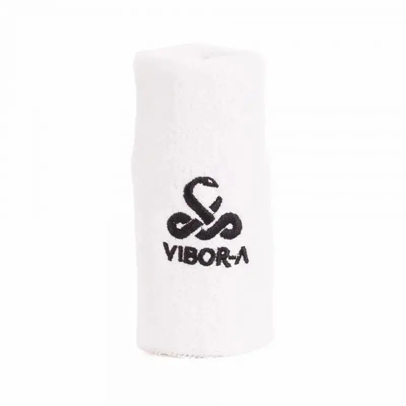 Vibor-a Armband In Weiss Mit Schwarzem Logo - Image 3