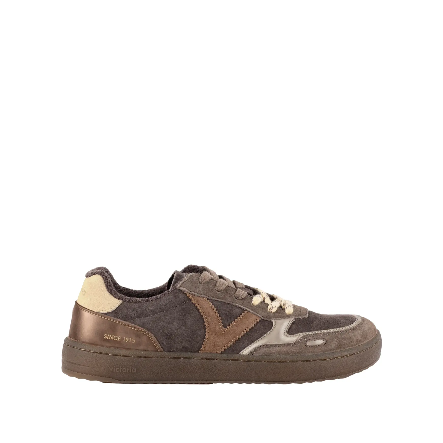 Wildleder- und Metall-Sneaker Victoria Duna Barefoot