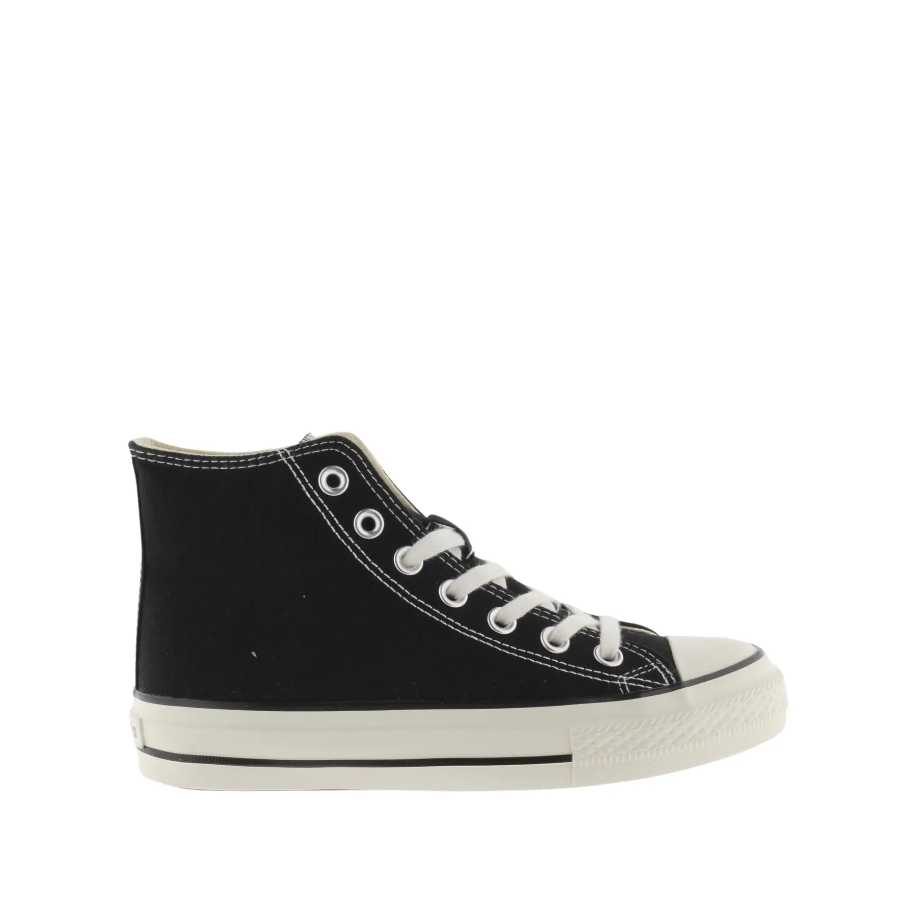 Hohe Sneakers aus glänzendem Leinen für Damen Victoria Tribu