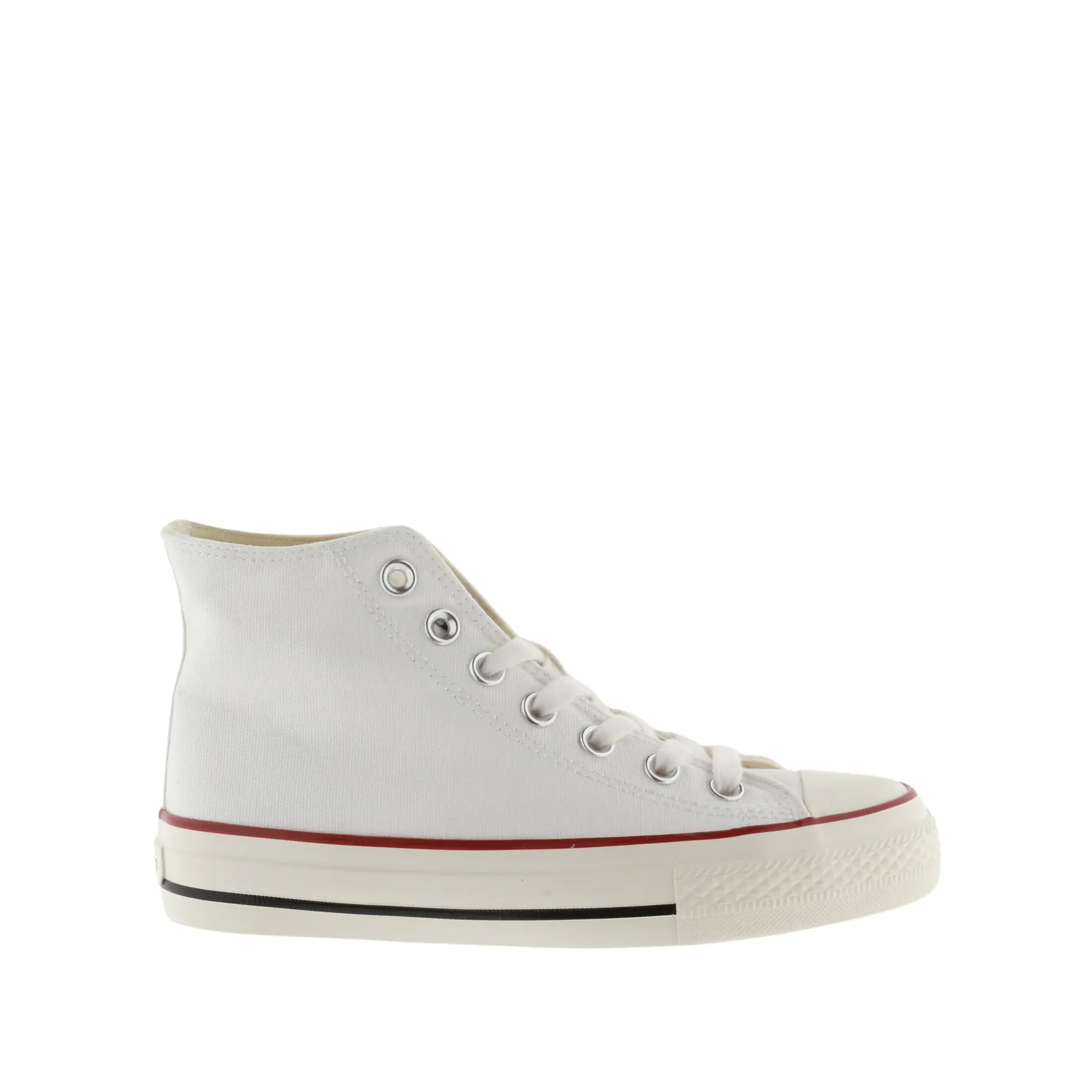 Halbhohe Sneakers aus Leinen für Damen Victoria Tribu brillo