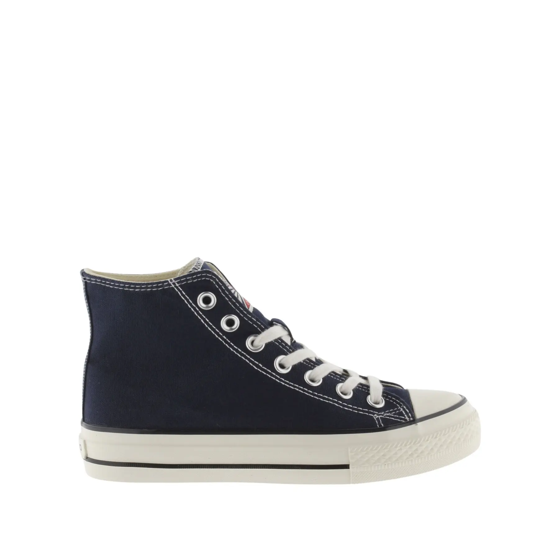 Hohe Sneakers aus glänzendem Leinen für Damen Victoria Tribu