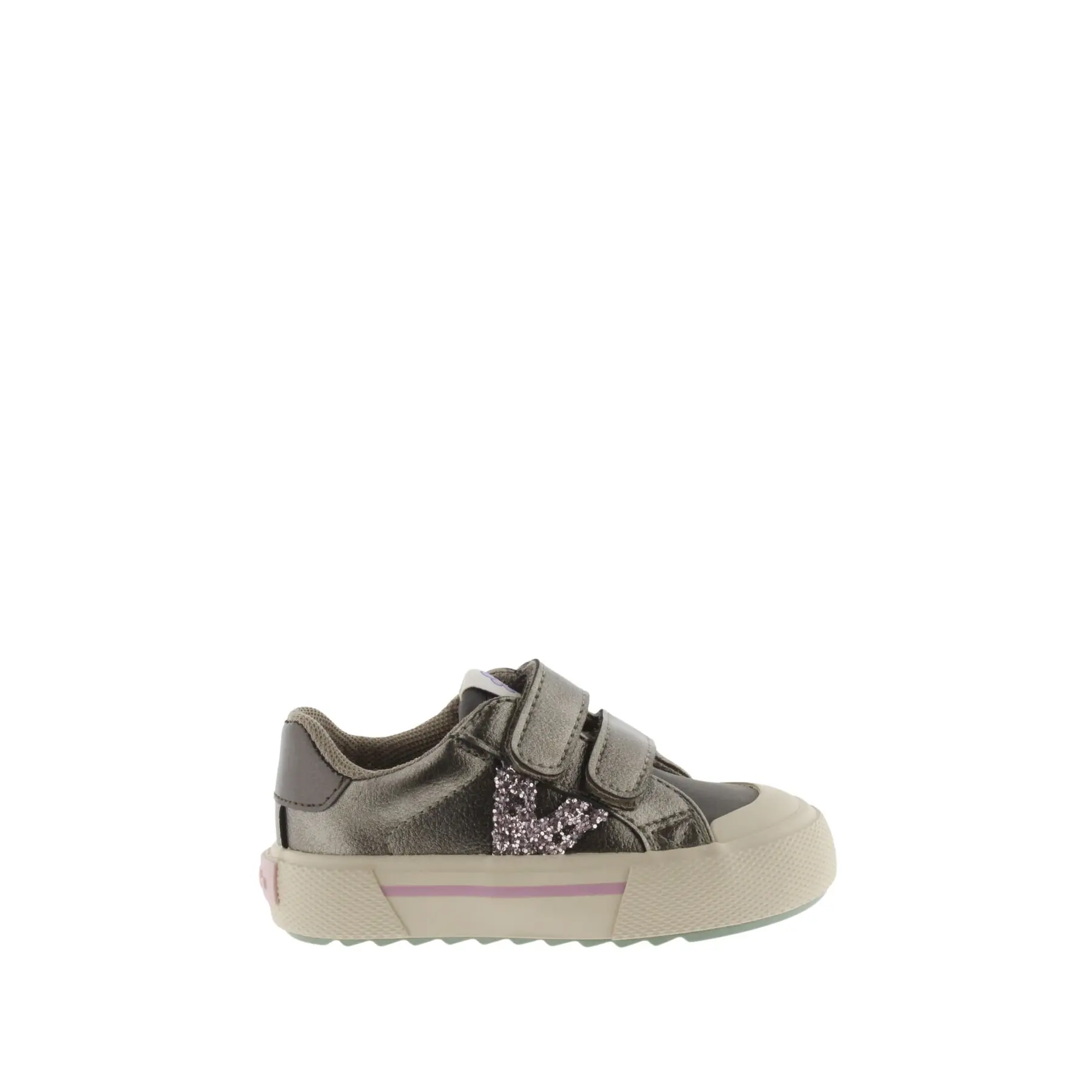 Baby-Sneaker mit Metallstreifen Victoria Tiempo Tiras