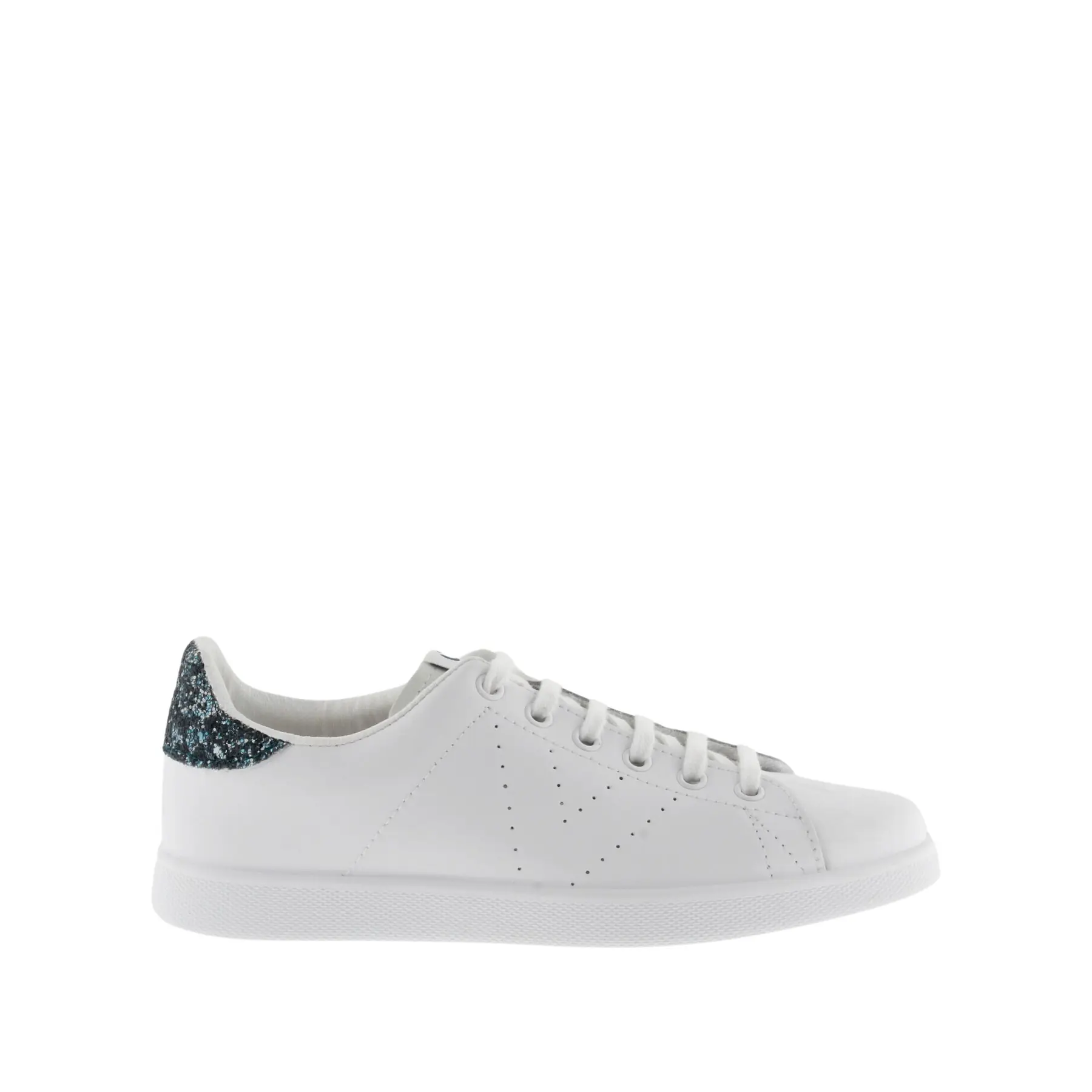 Sneakers mit Fell und Pailletten, Damen Victoria