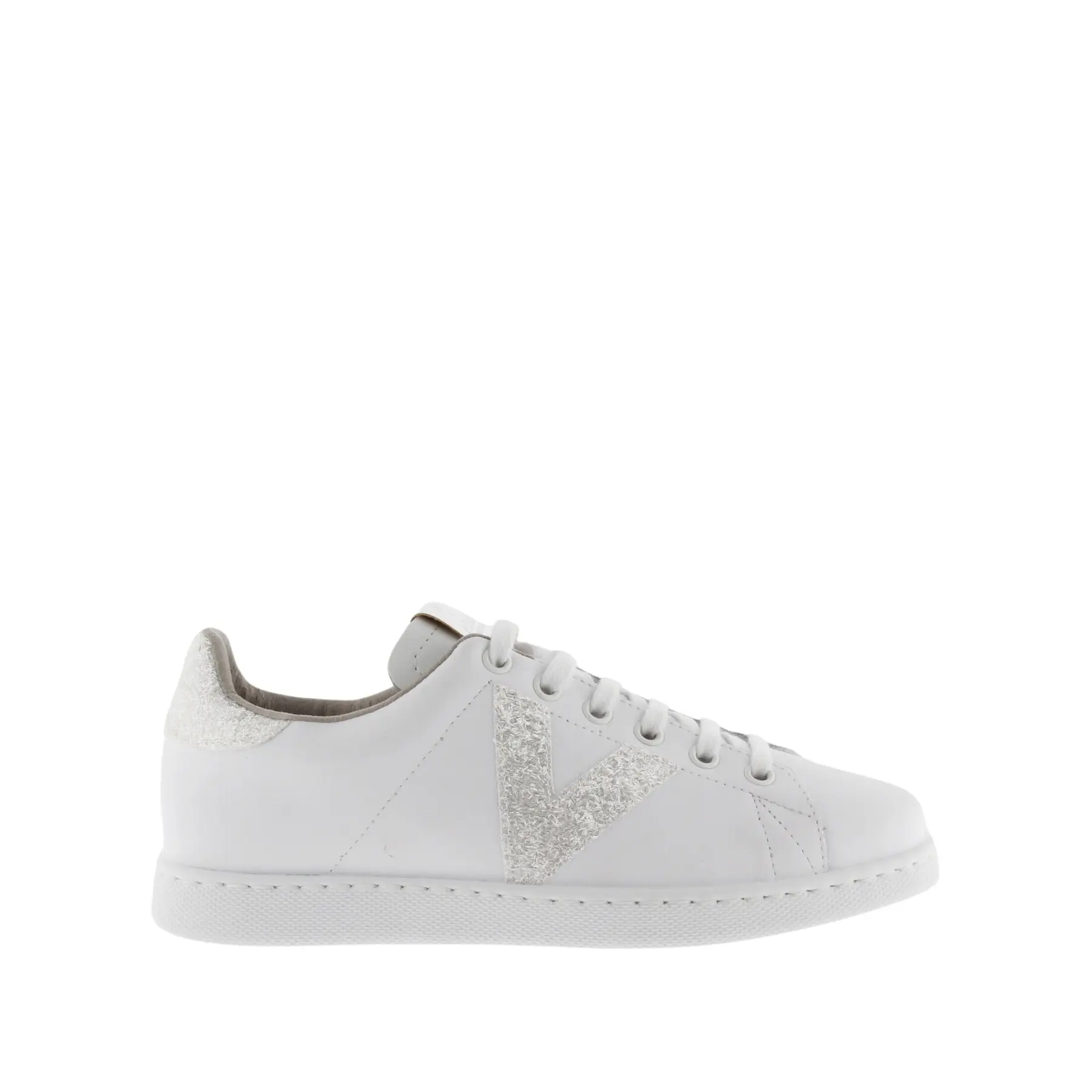 Sneakers aus Leder Victoria tennis glitter