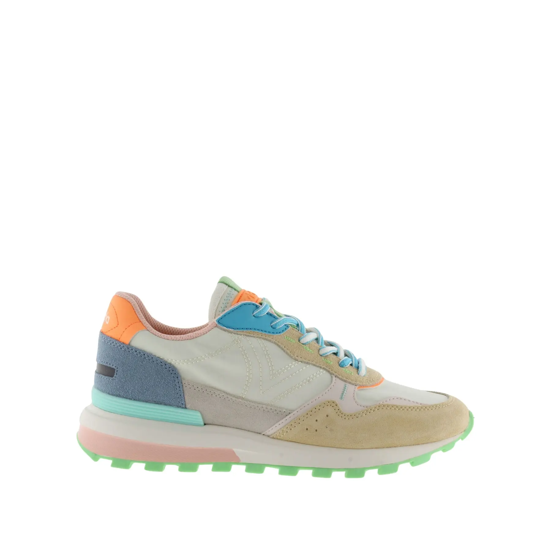 Damen-Sneakers aus Nylon und Wildleder Victoria Luna