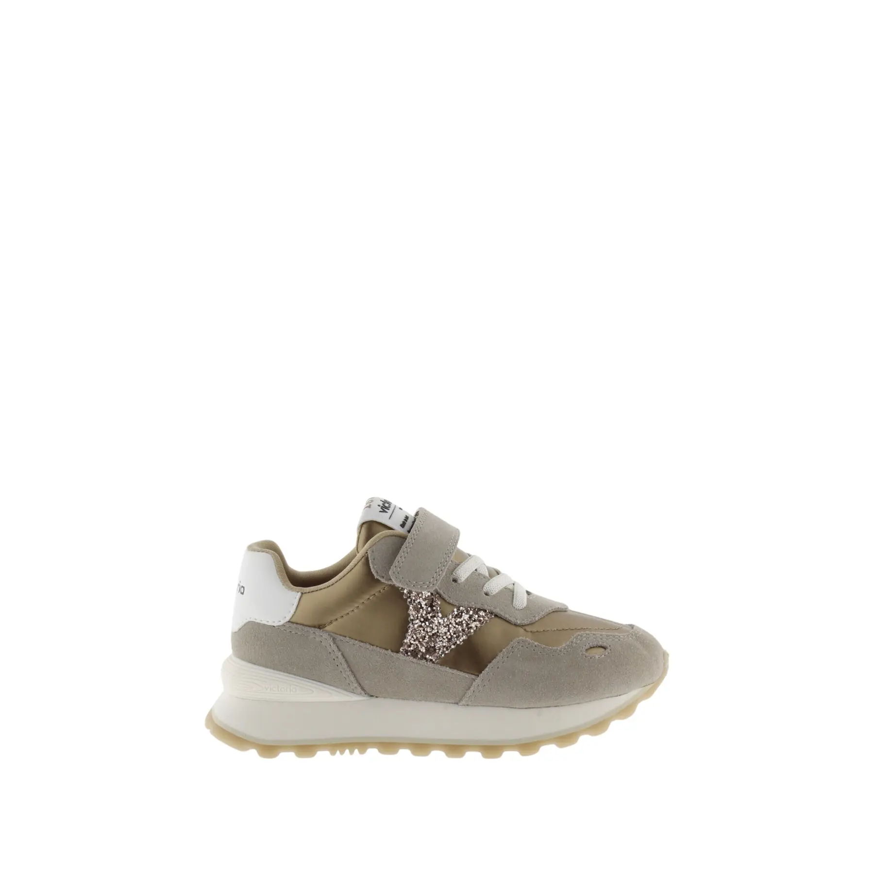 Metallic-Sneakers für Baby-Mädchen Victoria Viento