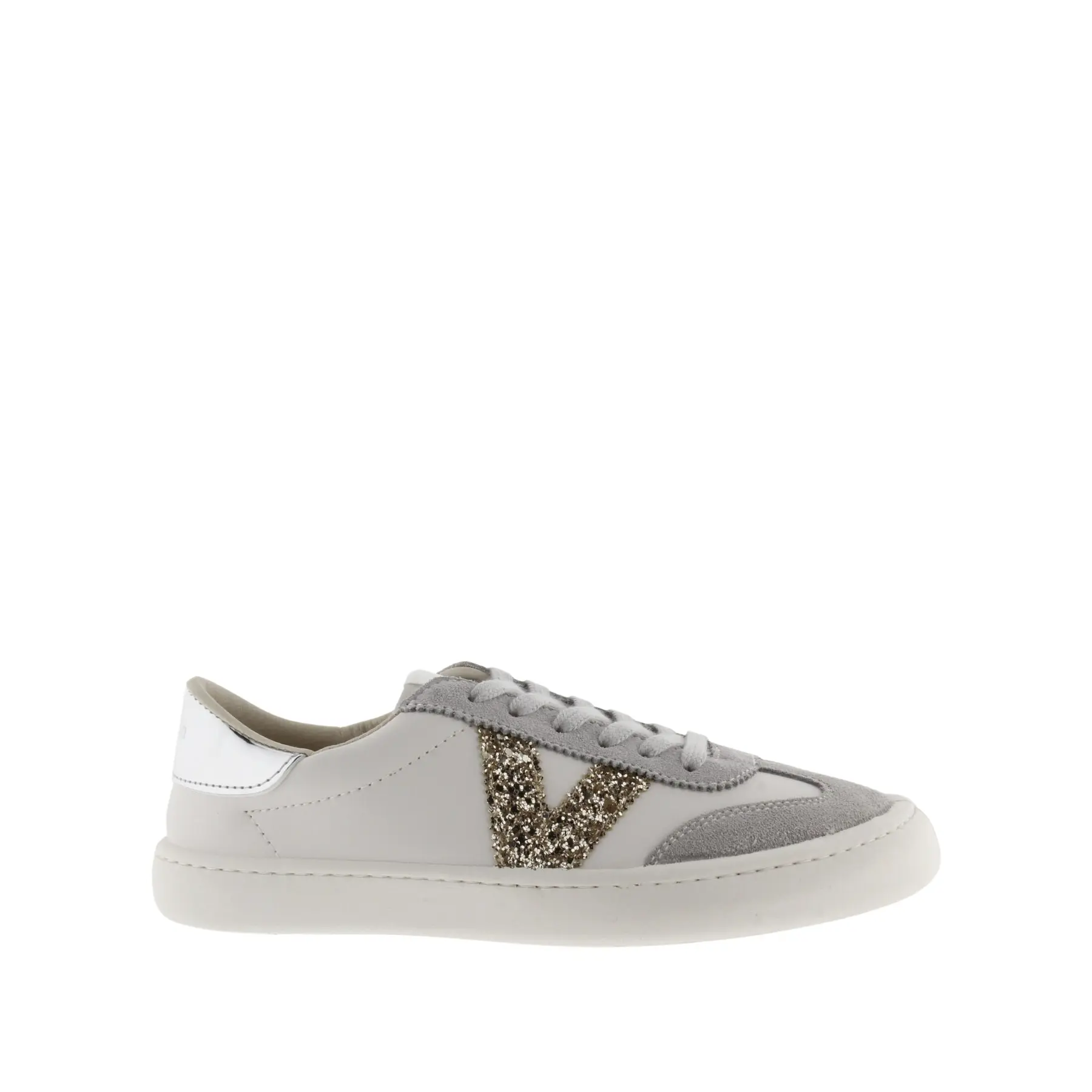 Damen Sneakers mit Leder-Effekt und Muster Victoria Olmo Barefoot