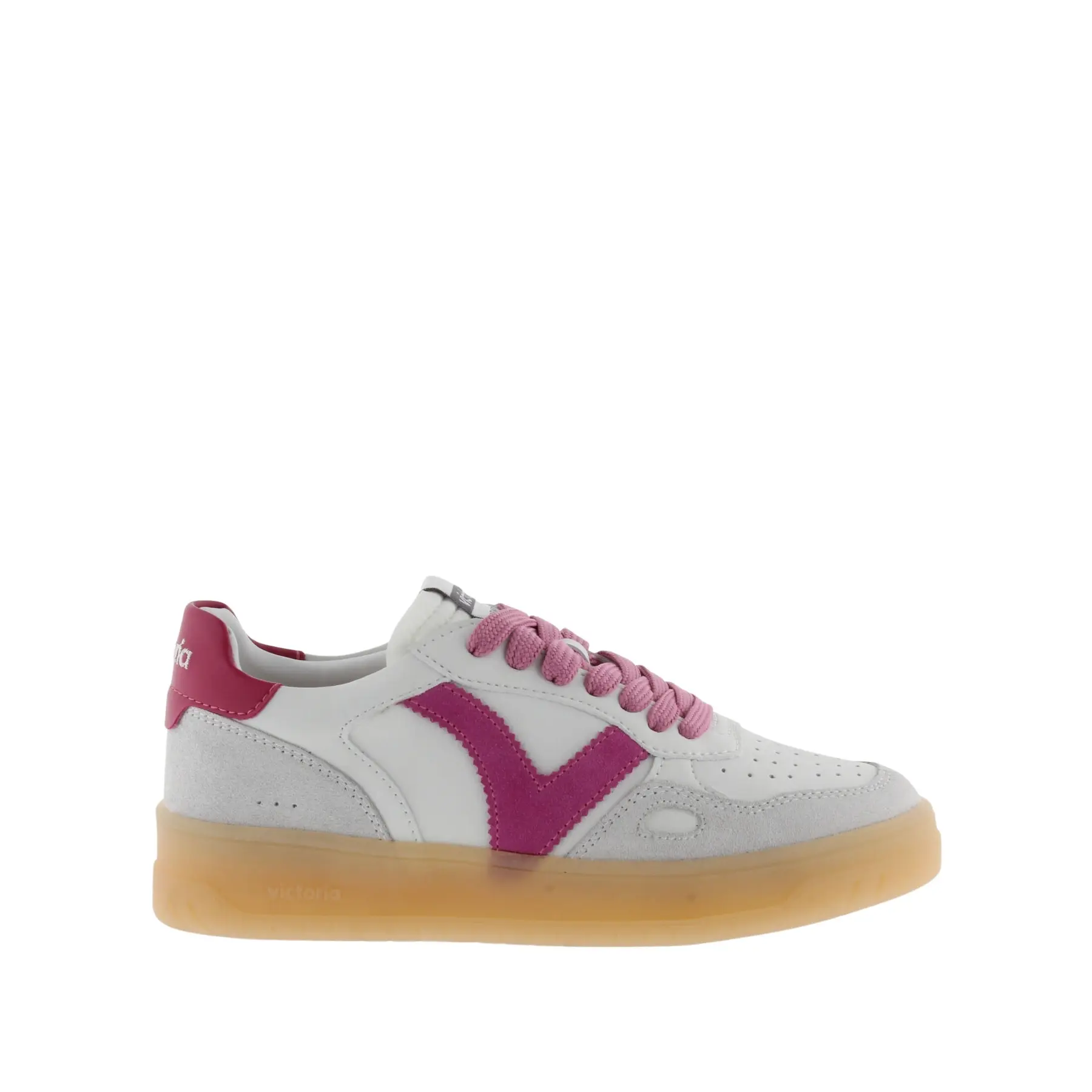 Sneakers Victoria Seúl Efecto Piel & Serraje