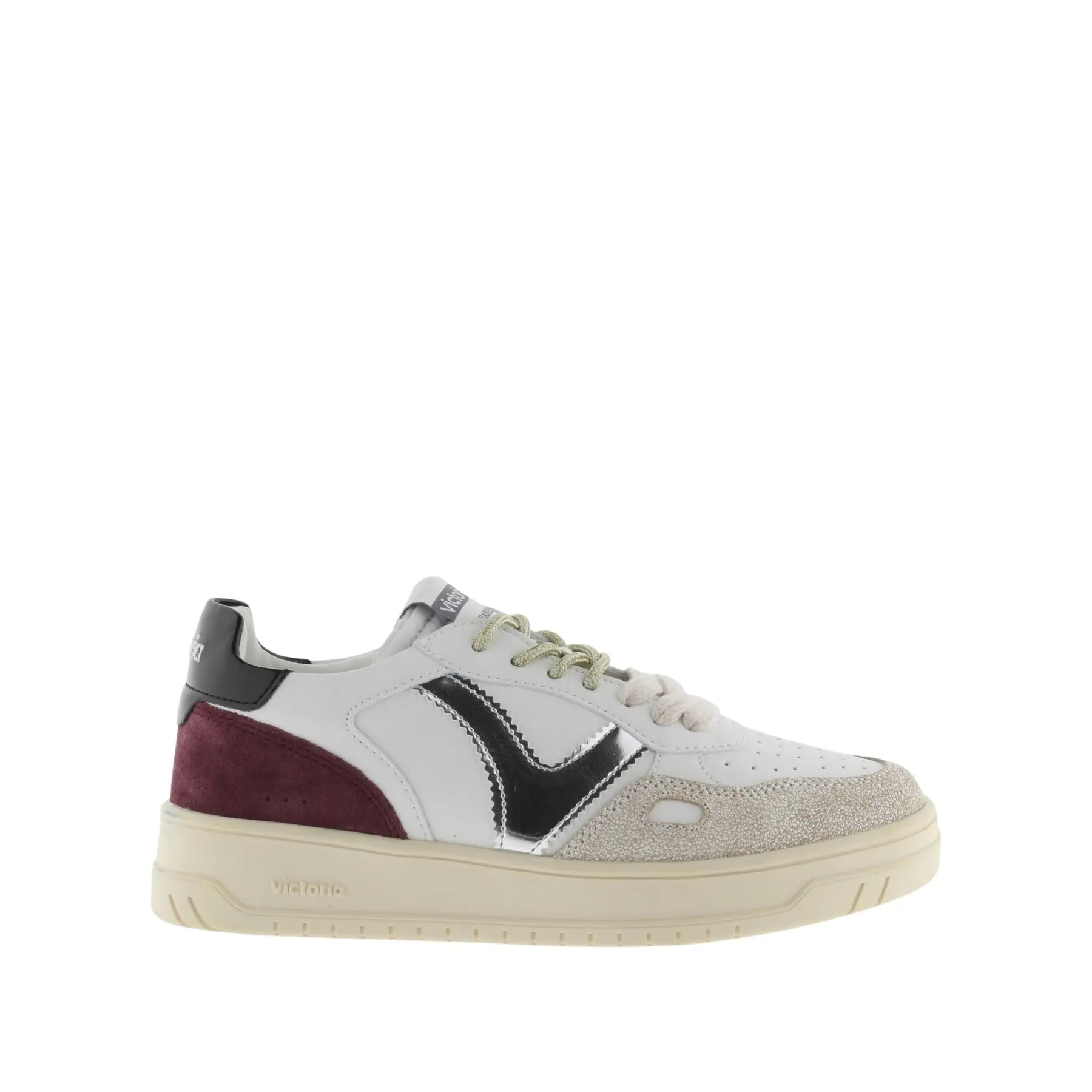 Sneakers Victoria Seul Efecto Piel & Metal