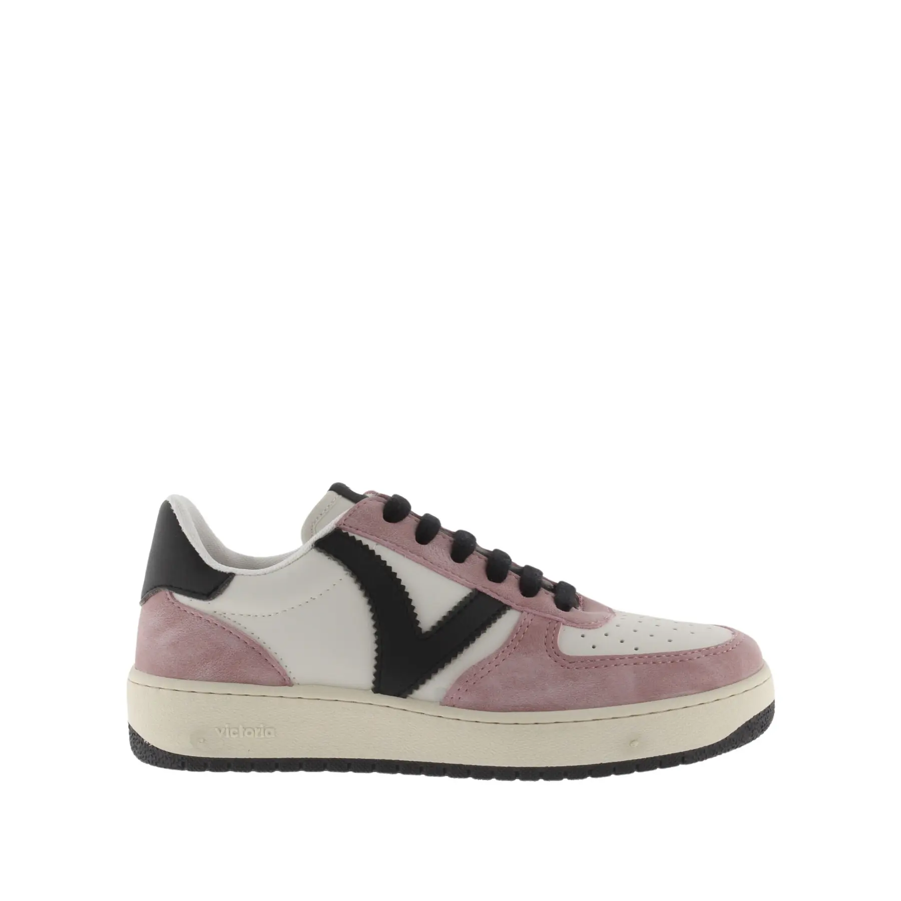 Sneaker aus Kunstleder im Used-Look für Damen Victoria Madrid