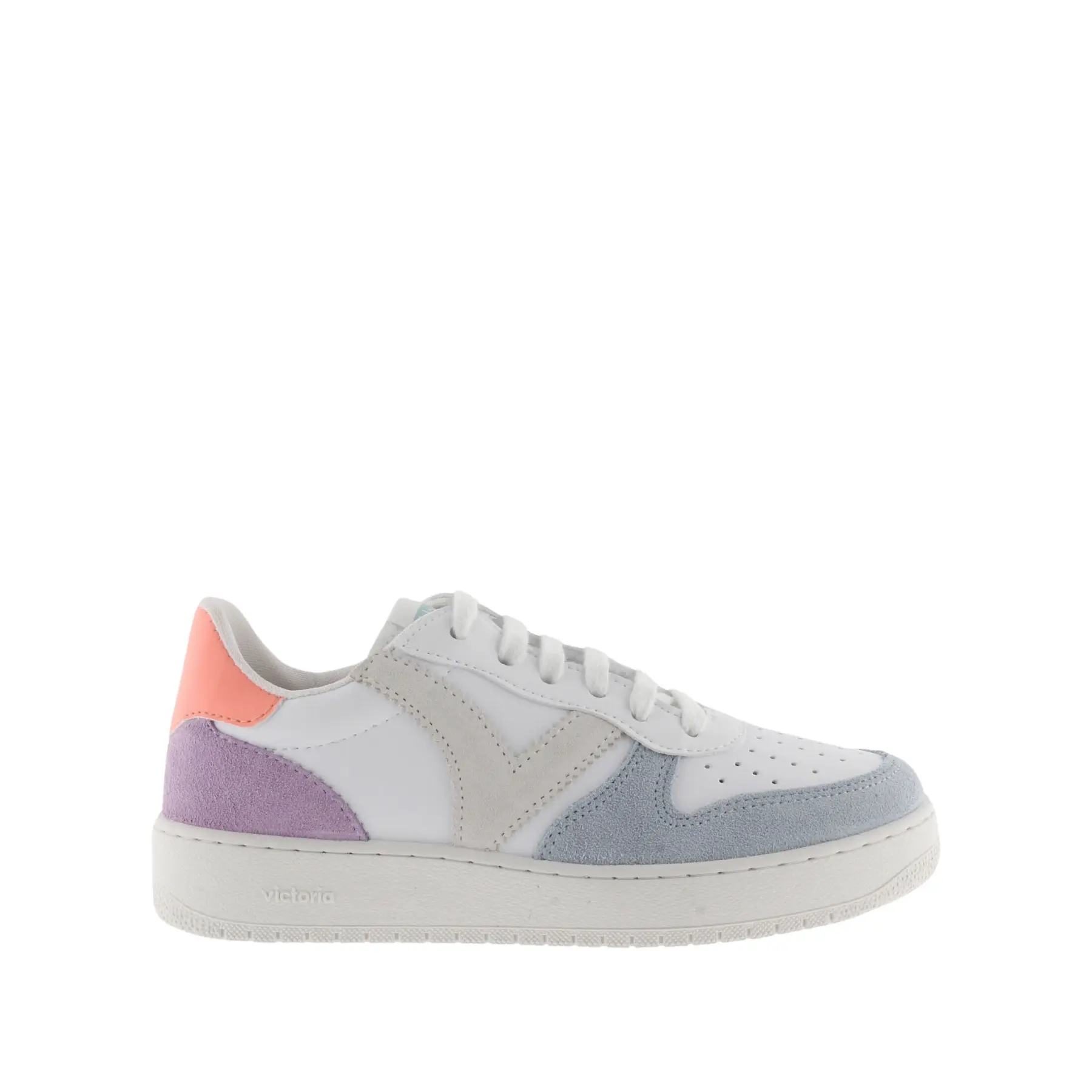 Sneakers aus Spaltleder Damen Victoria