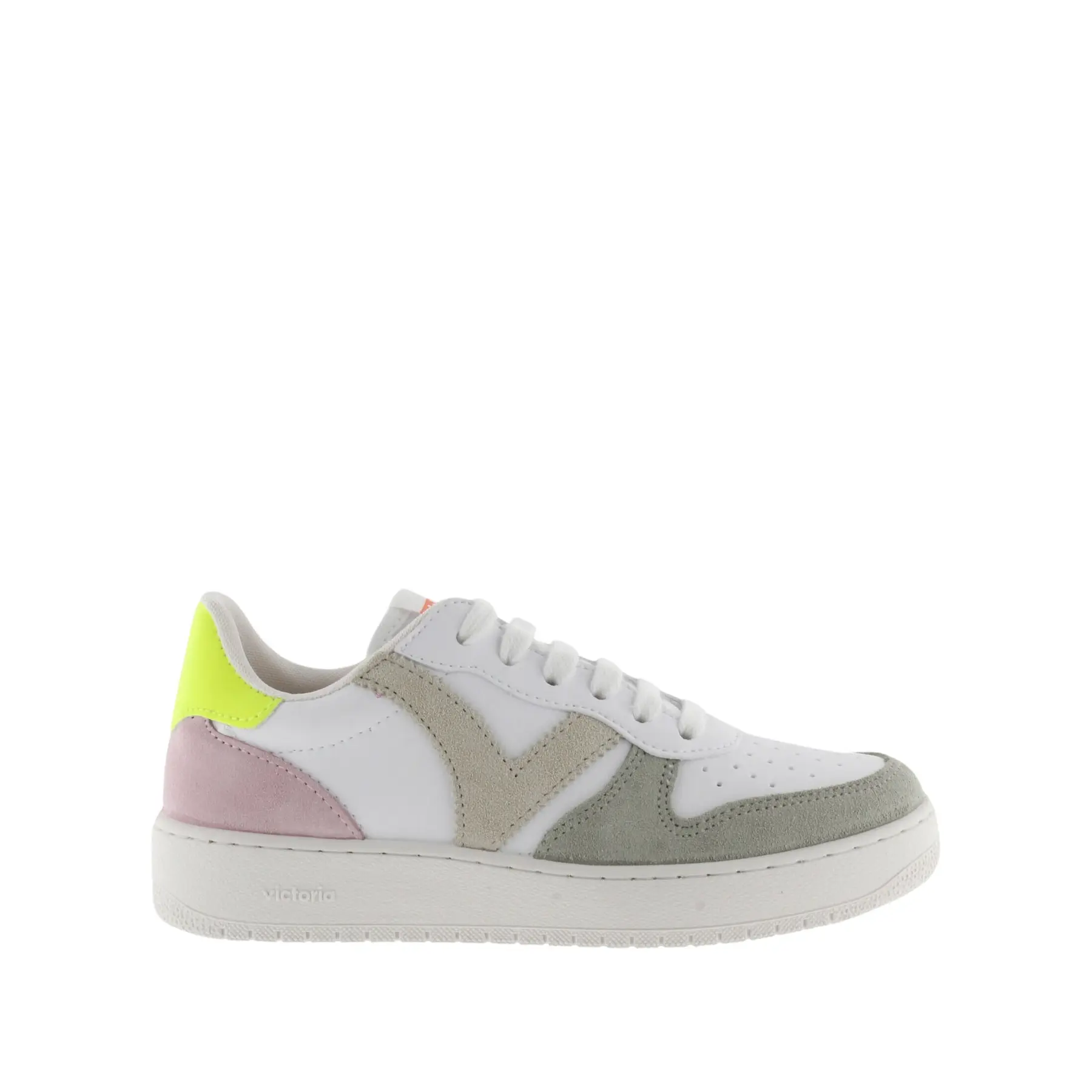 Sneakers aus Spaltleder Damen Victoria
