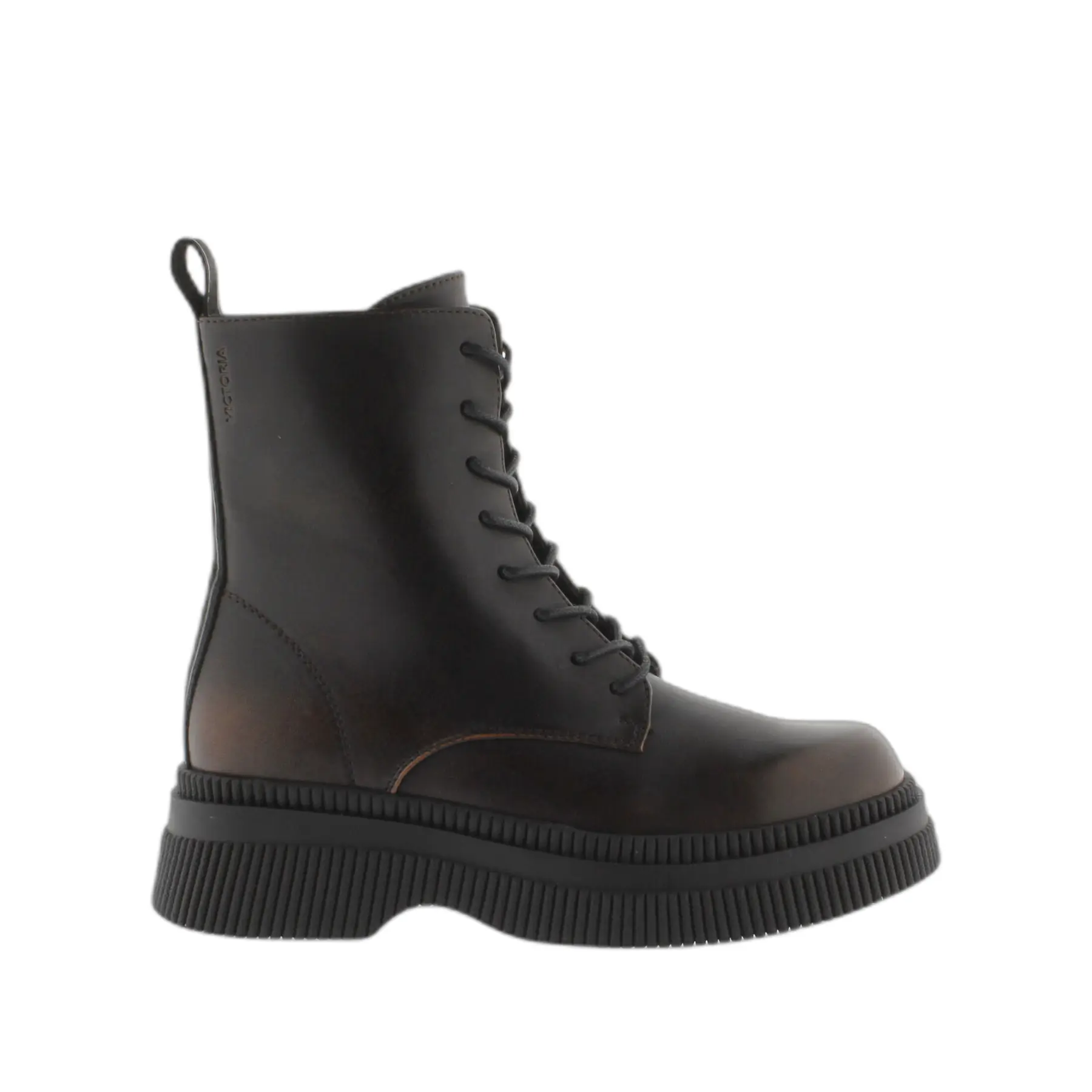 Damen Stiefeletten Victoria Dublin Cordones Efecto Piel