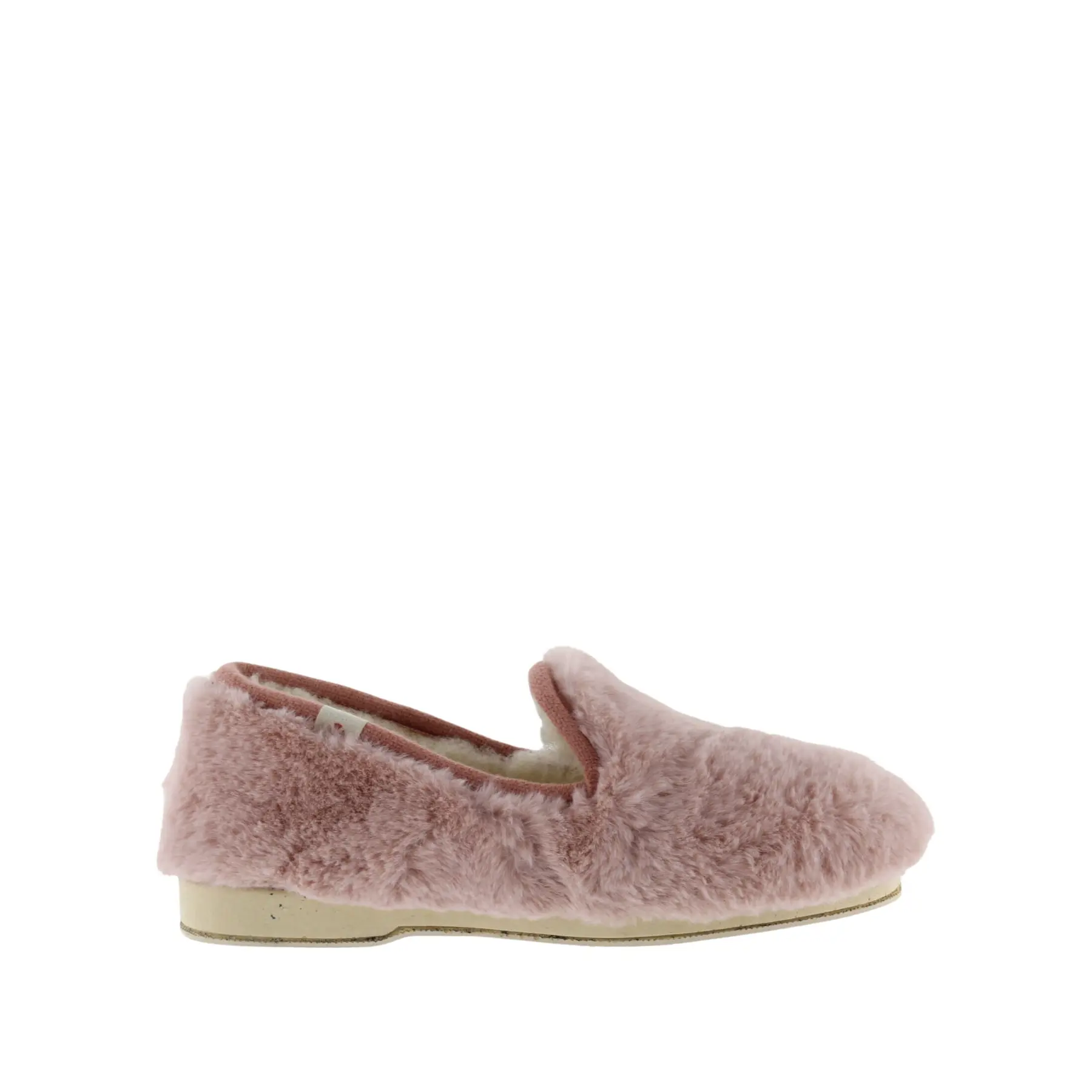 Victoria Women's Pink Soft Fur Slippers Wamba