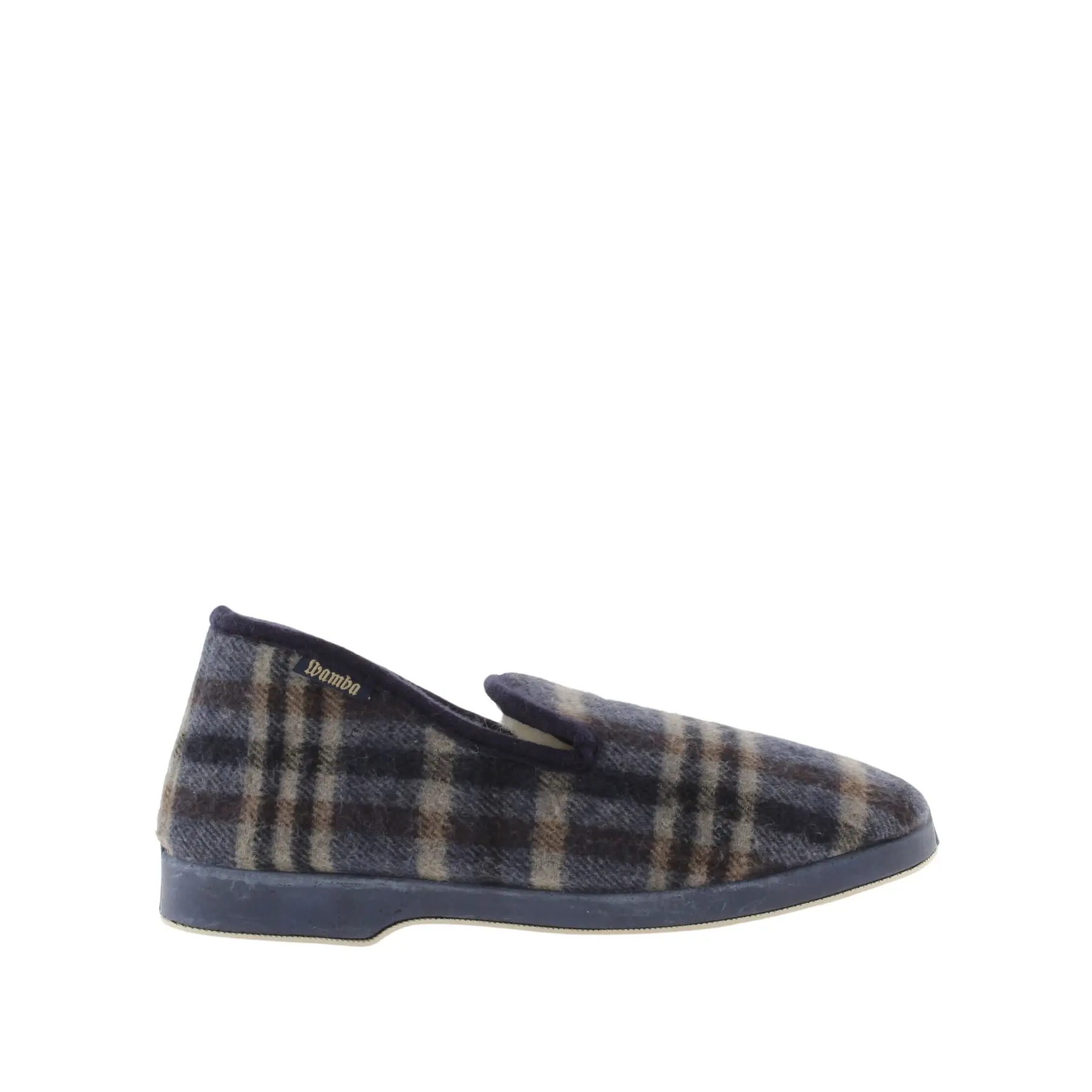 Victoria Blue Woolen Slippers