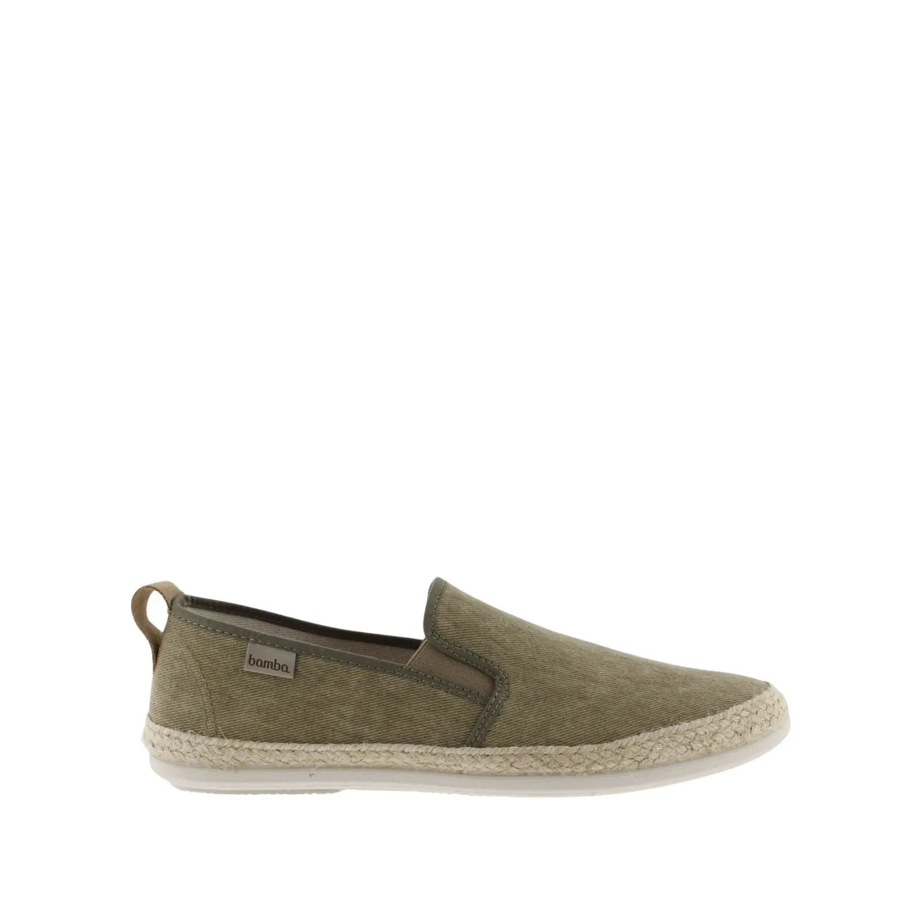 Elastische Sneakers aus verwaschenem Canvas Victoria André