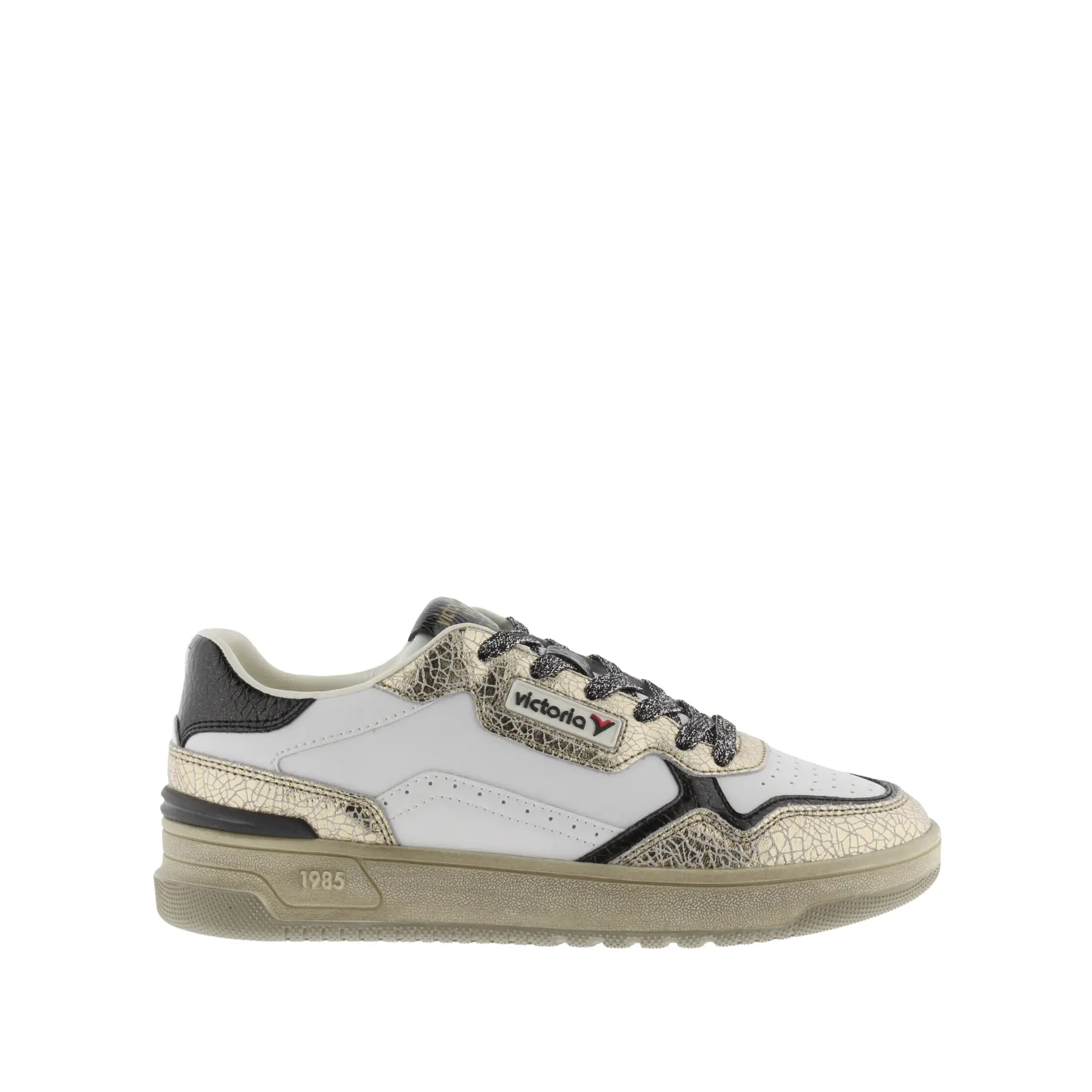 Damen Sneaker mit Metallic-Leder-Effekt Victoria C80