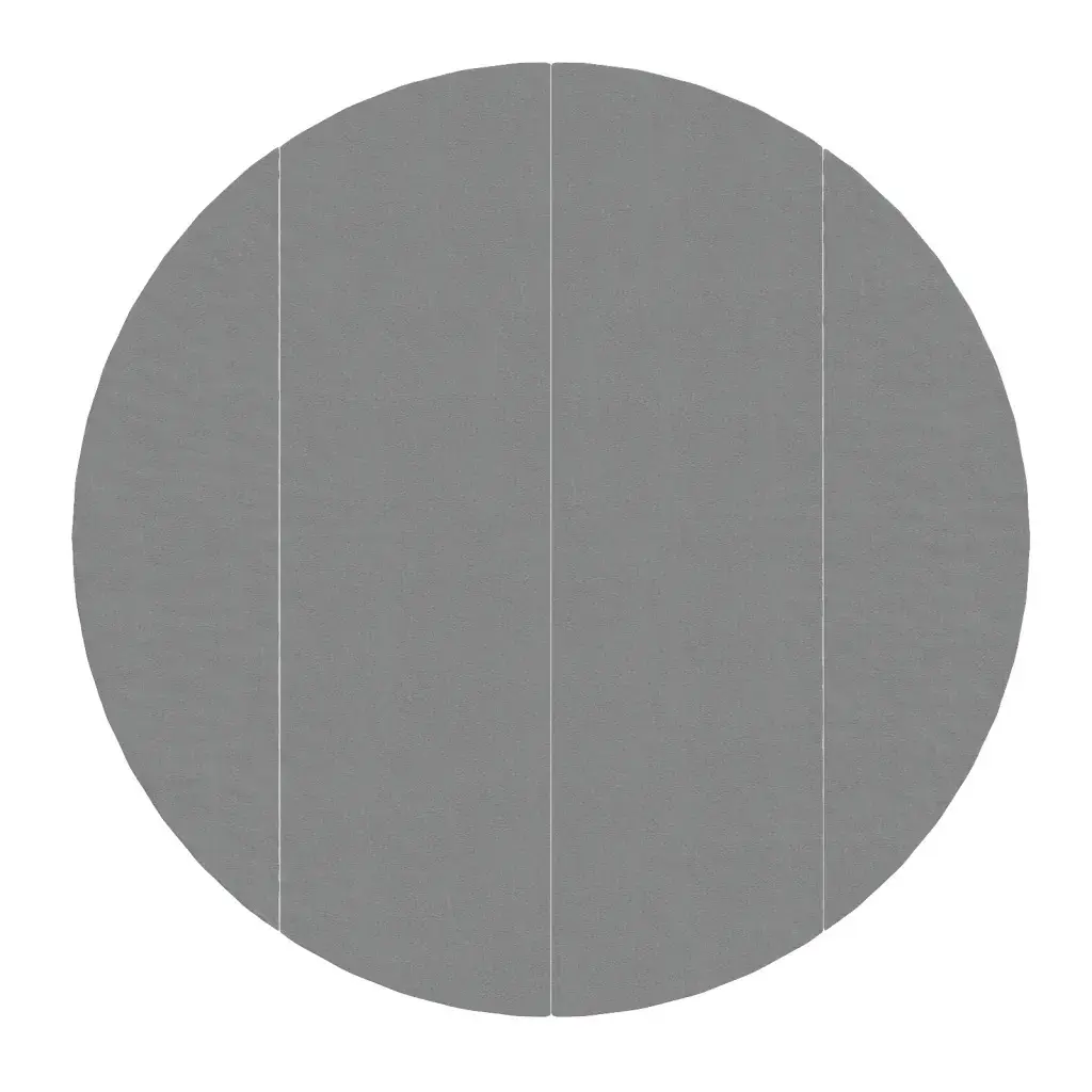 Non Communiqué Gris Clair Vidaxl Zwembadgrondzeil Ã˜458 Cm Polyester Geotextiel Lichtgrijs94228 - Image 4