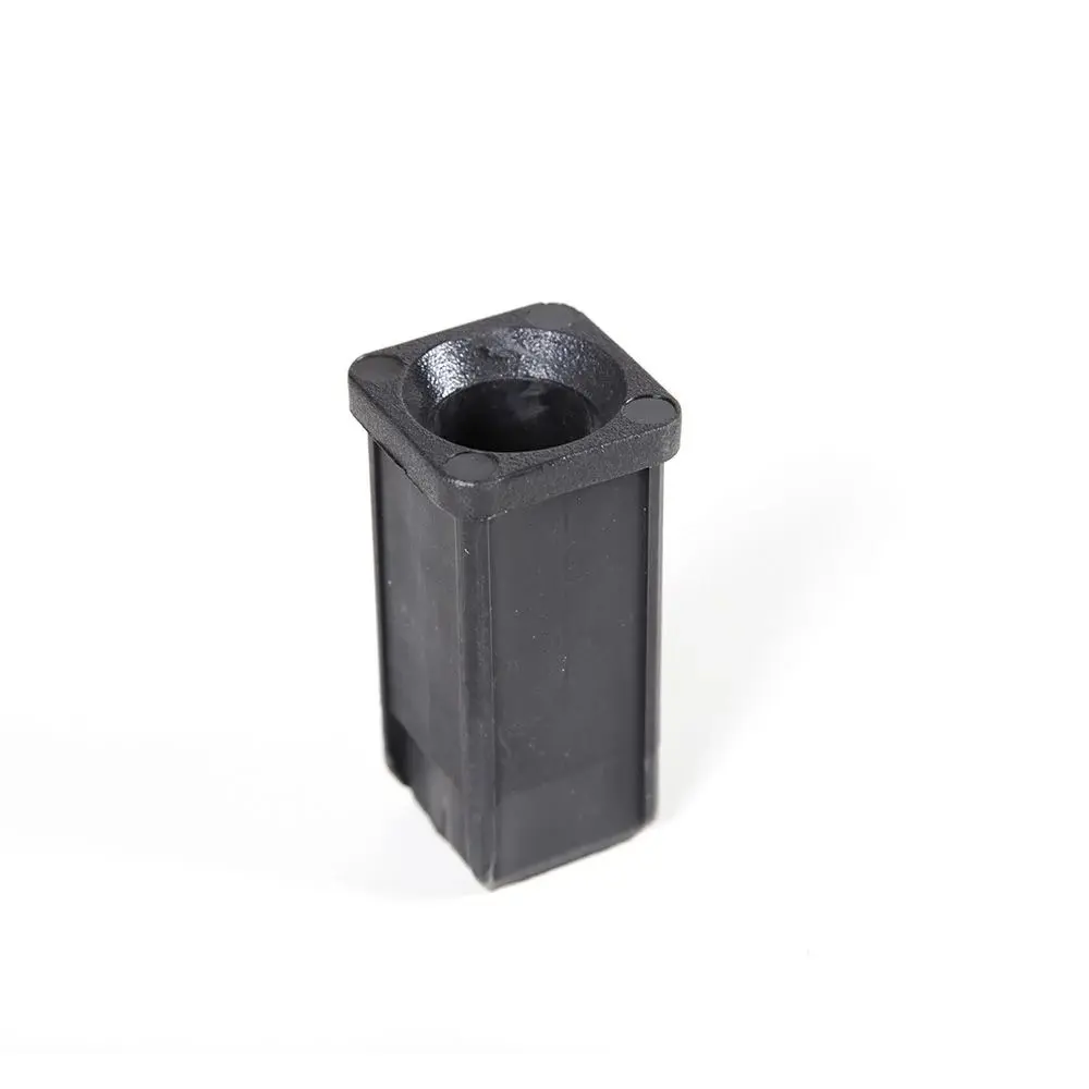 Black Square End Cap for Rod Vink S600