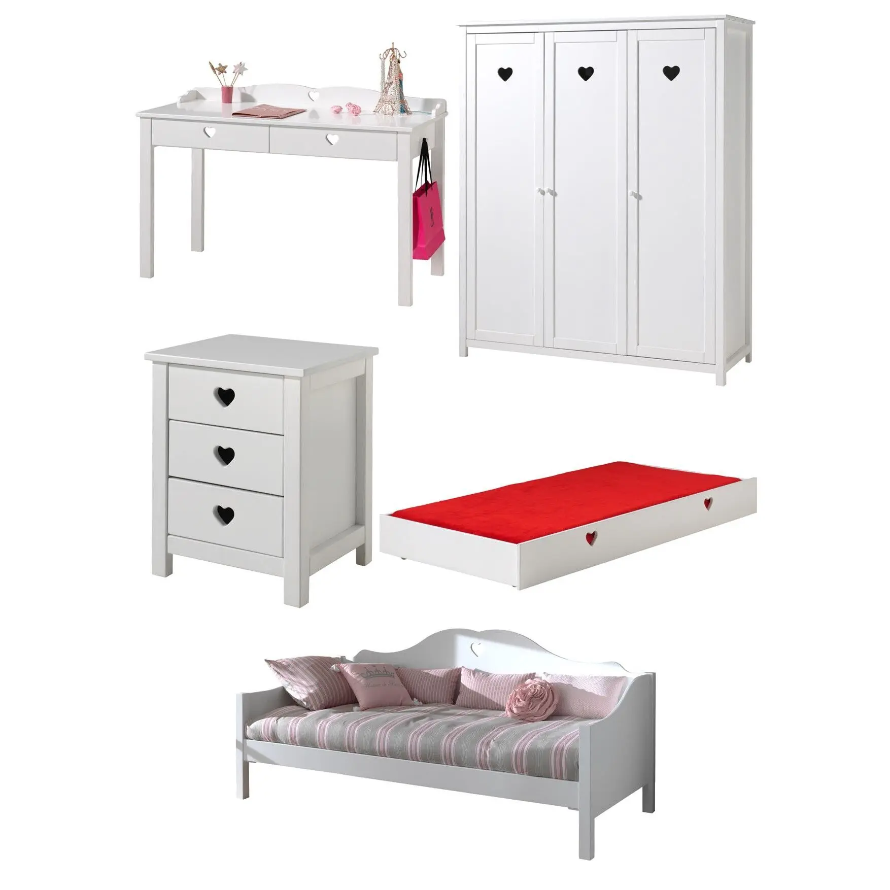 Pack chambre enfant Vipack Amori Pack chambre enfant Vipack Amori
