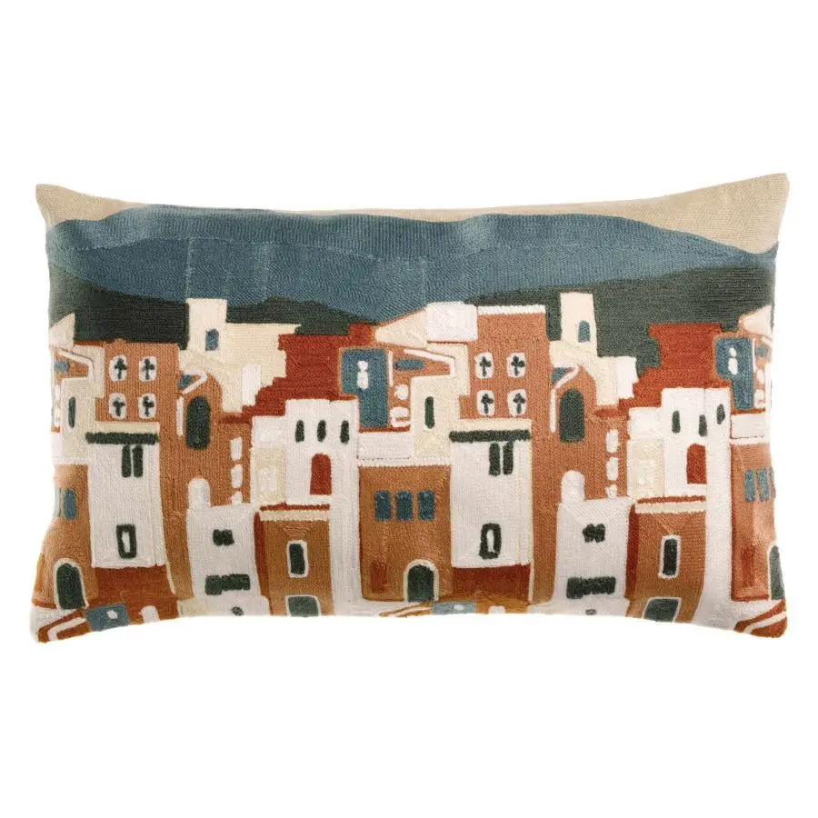 Coussin brodé Vivaraise Elie Coussin brodé Vivaraise Elie