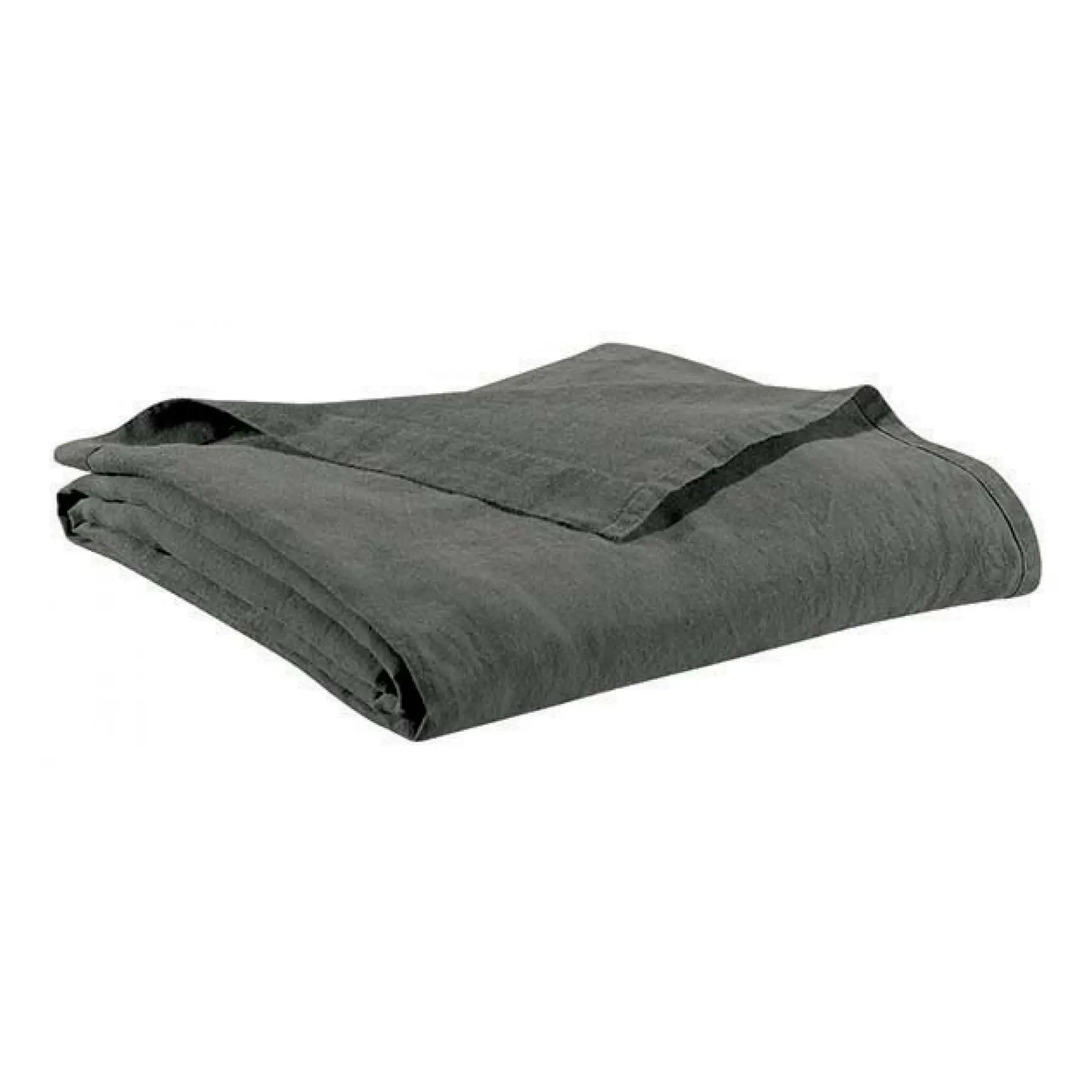 Flachbettlaken aus Baumwolle stonewashed Vivaraise Zeff