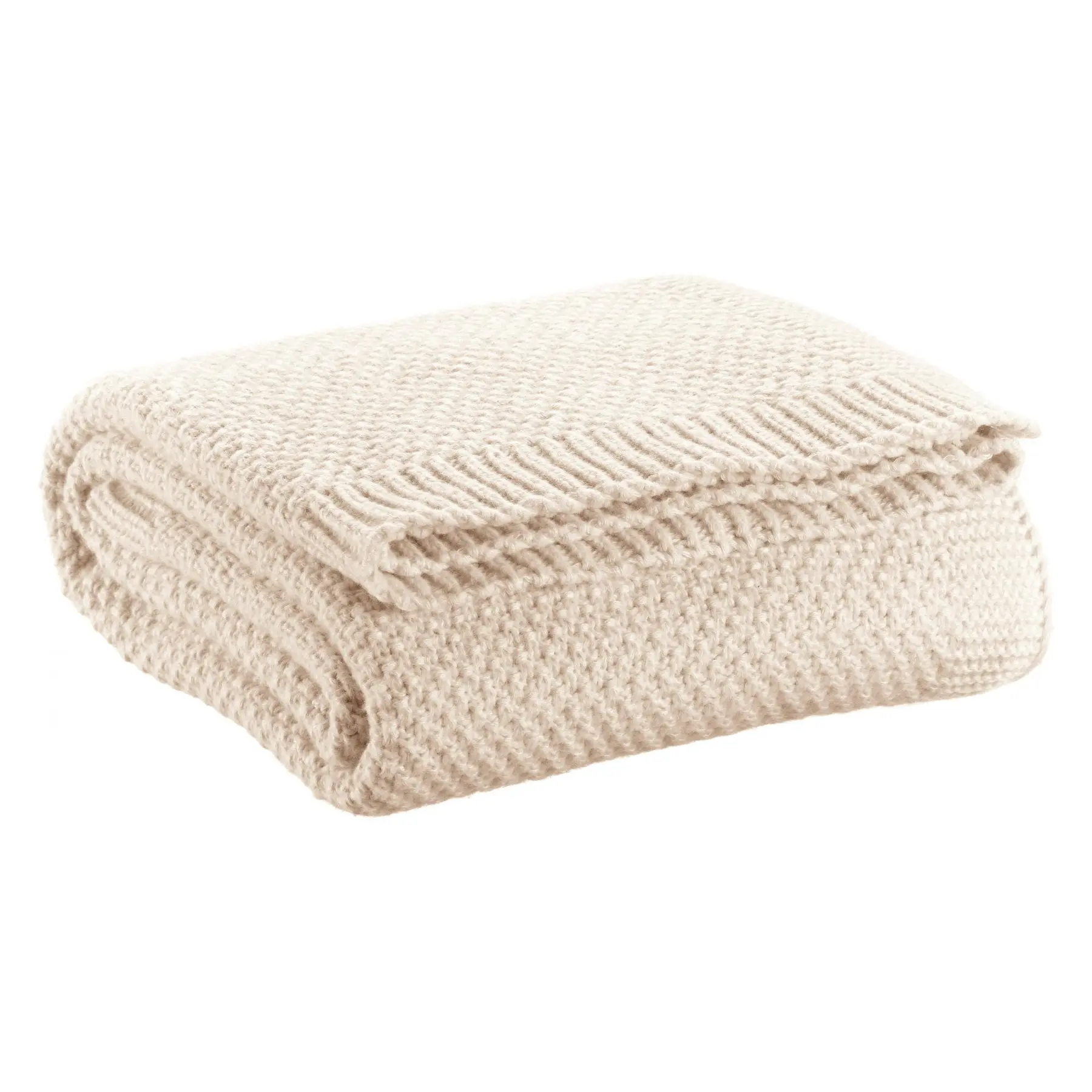 Couverture chauffante tricot recyclé Vivaraise Danilo