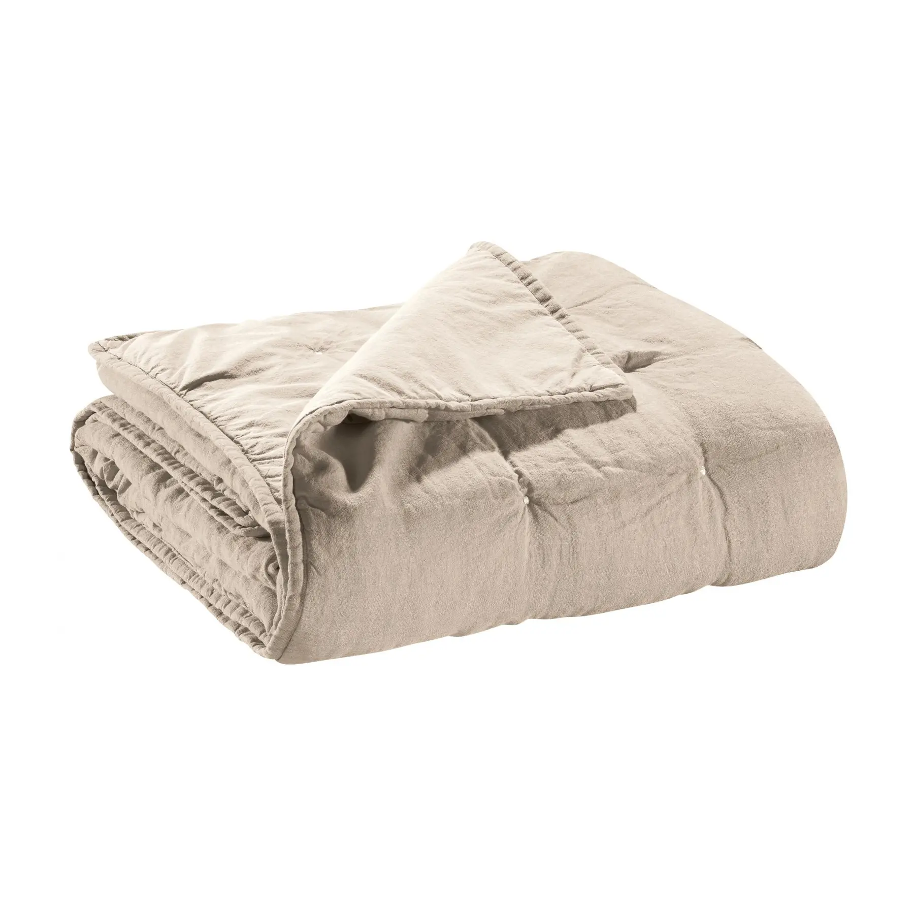 Copriletto in cotone stonewashed Vivaraise Zeff