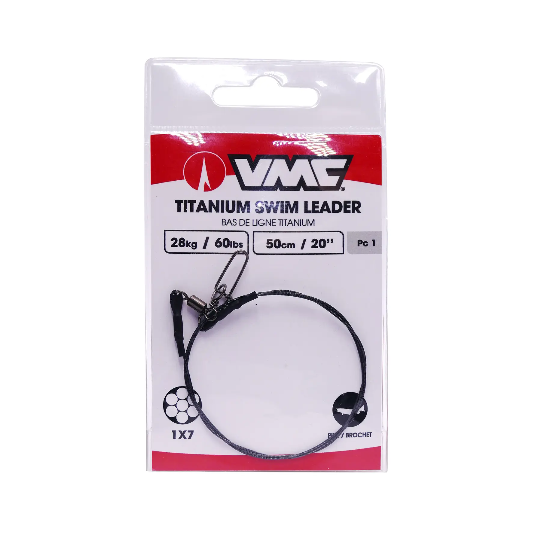 Vordere Reihe VMC Titan.Swim Lead1X760Lb50CMX1