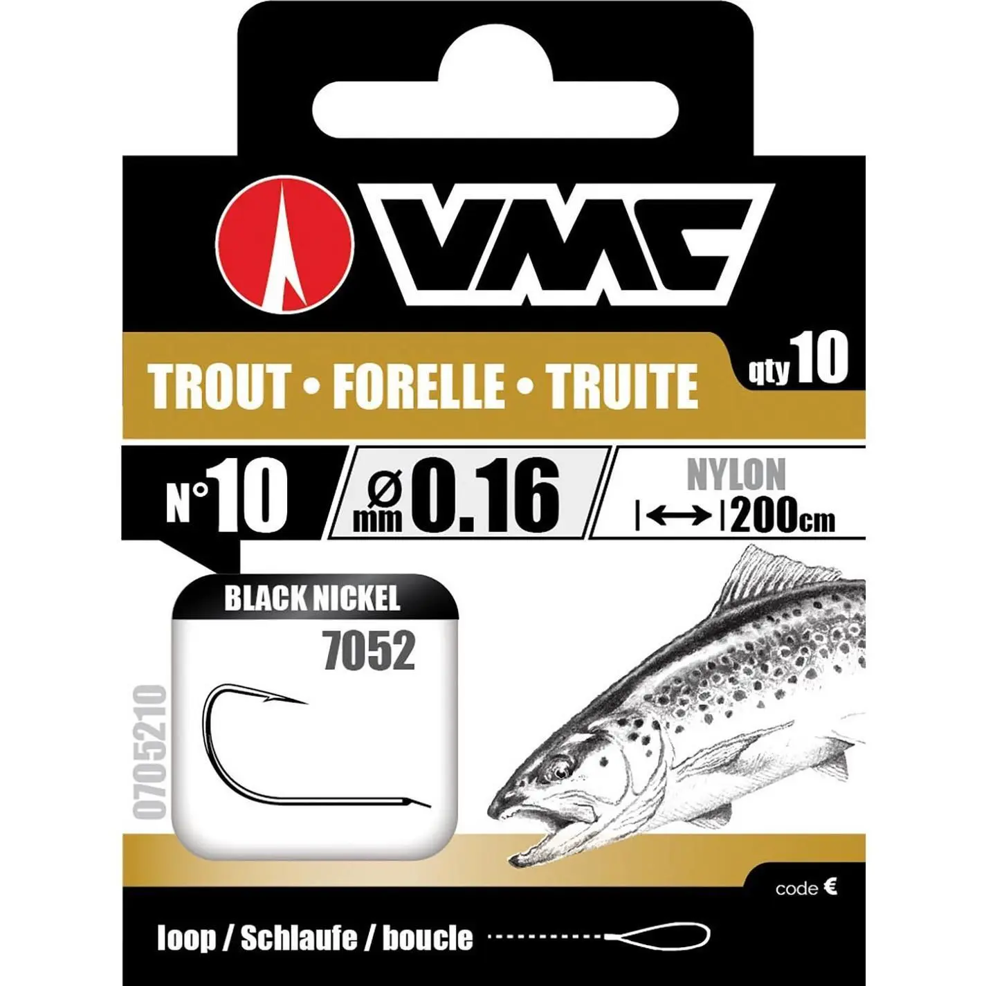 Haken VMC GEB.SP.TROTA 6 (x10)