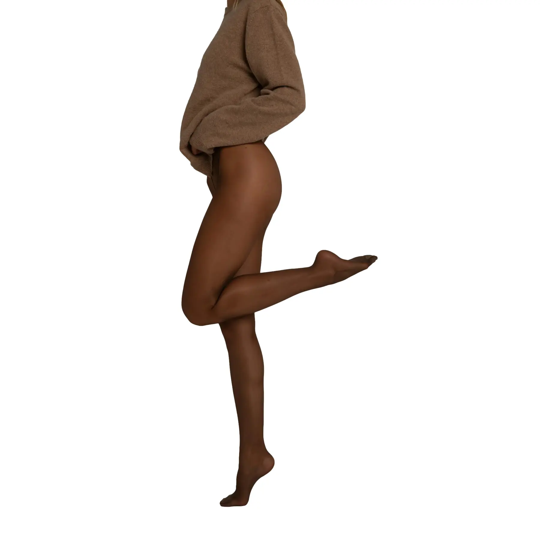 Collant trasparente donna