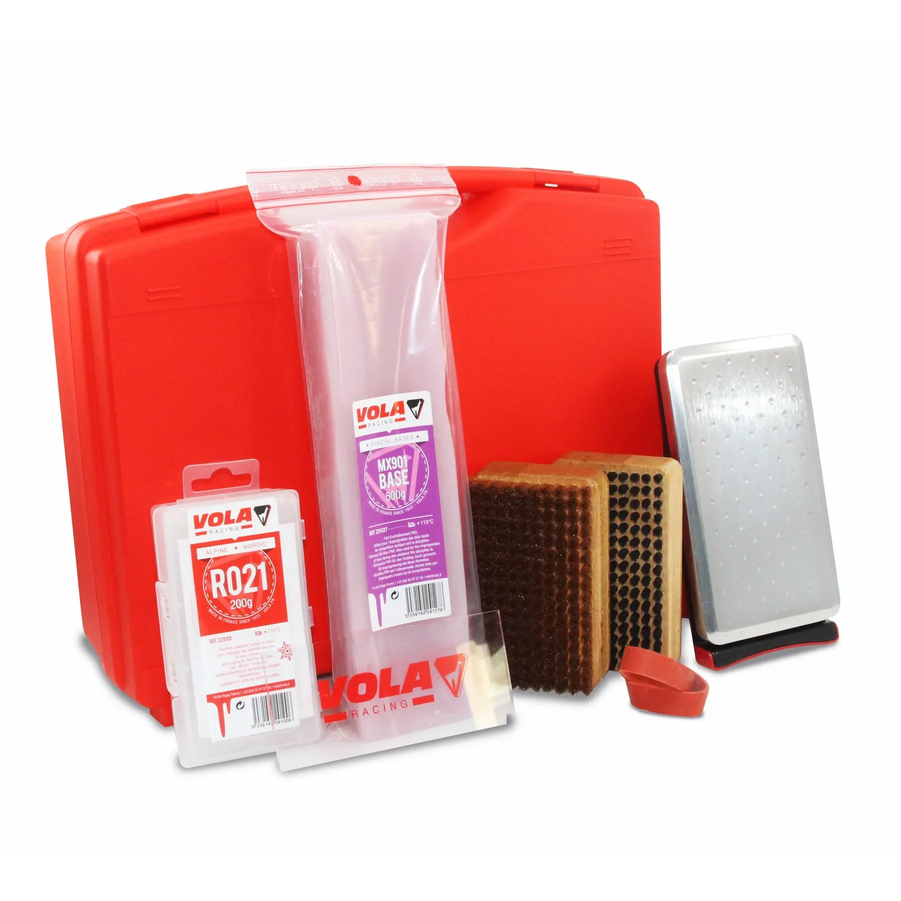 Kit per la manutenzione degli sci Vola Waxing Kit