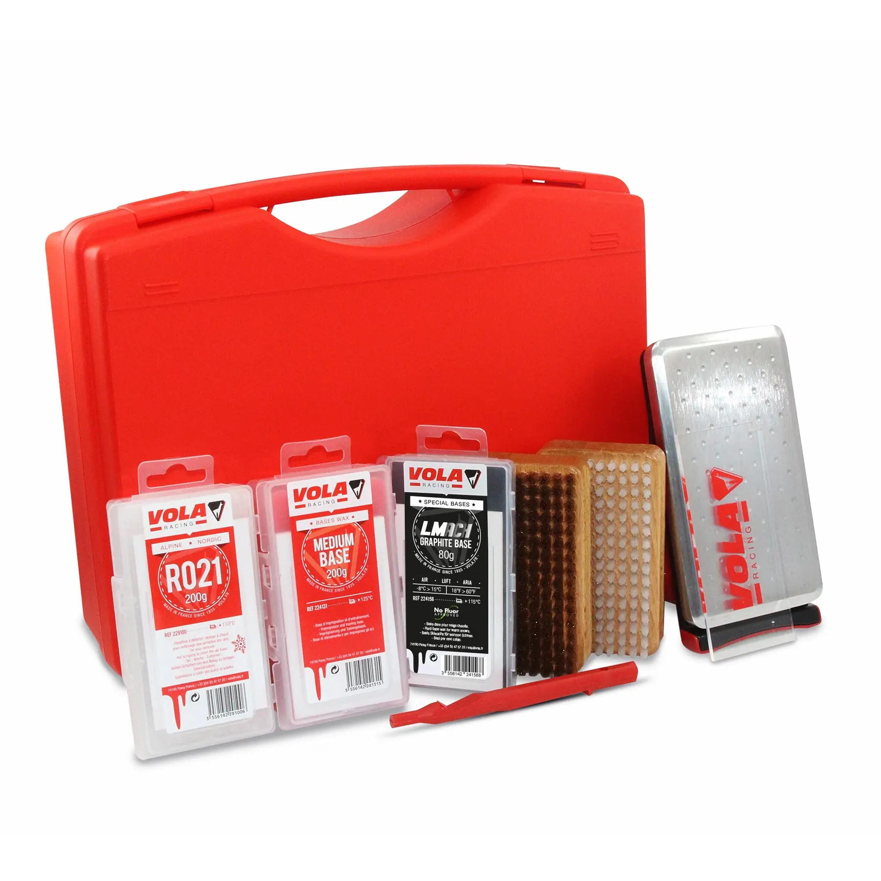 Kit per la manutenzione degli sci Vola Nordic Box