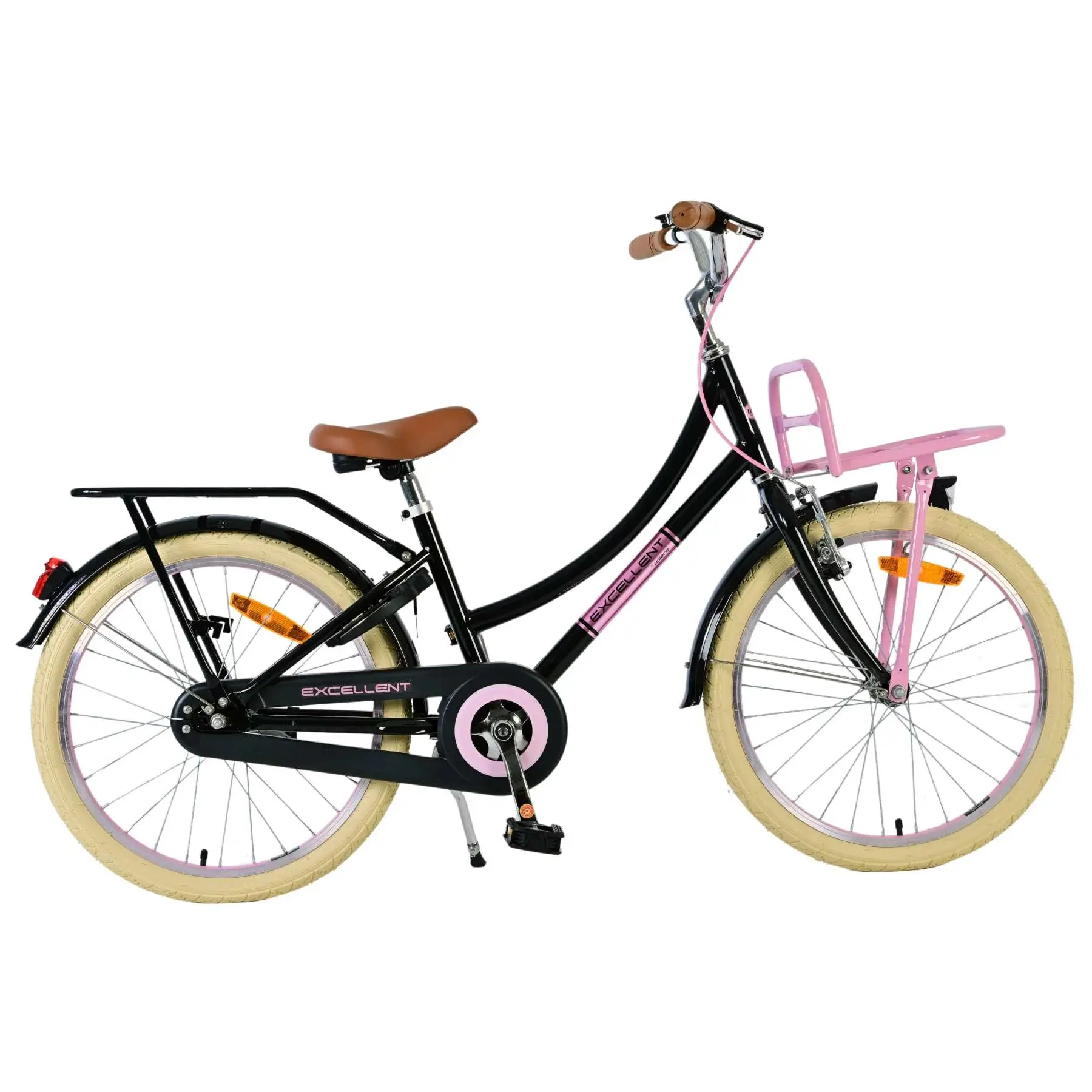 Alltagsfahrrad mit Gepäckträger Mädchen Volare Excellent CB