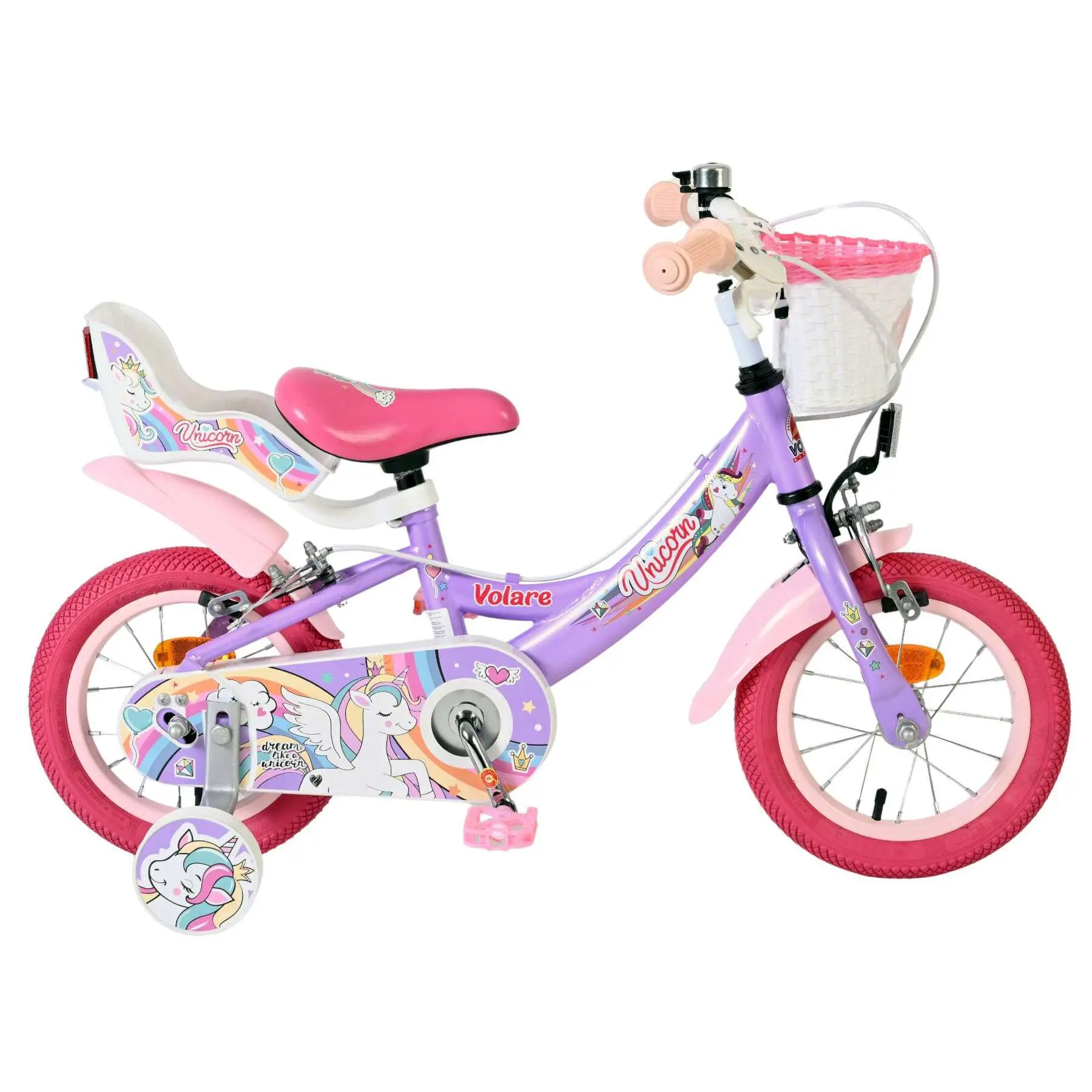 Meisjes allroad fiets Volare Unicorn FW