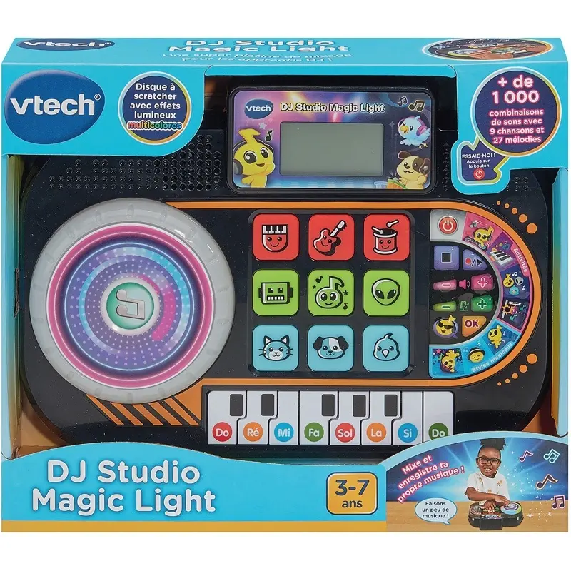Plattenspieler Vtech Electronics Europe DJ Studio Magic Light