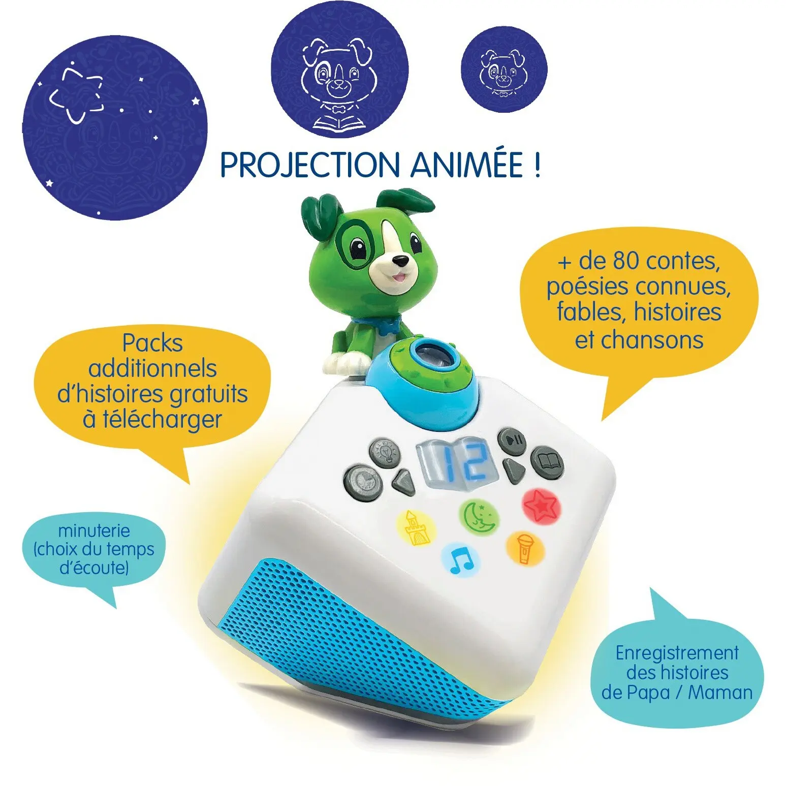 Jeux éducatifs conteur histoire storikid Vtech Electronics Europe