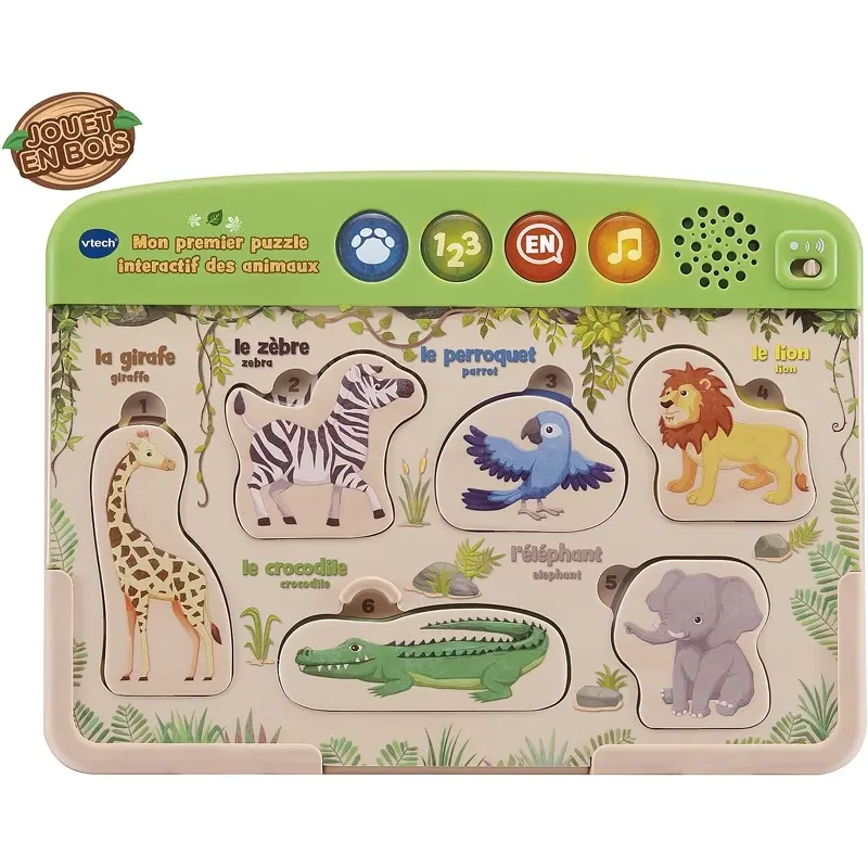 I miei primi giochi interattivi di apprendimento con puzzle di animali Vtech Electronics Europe