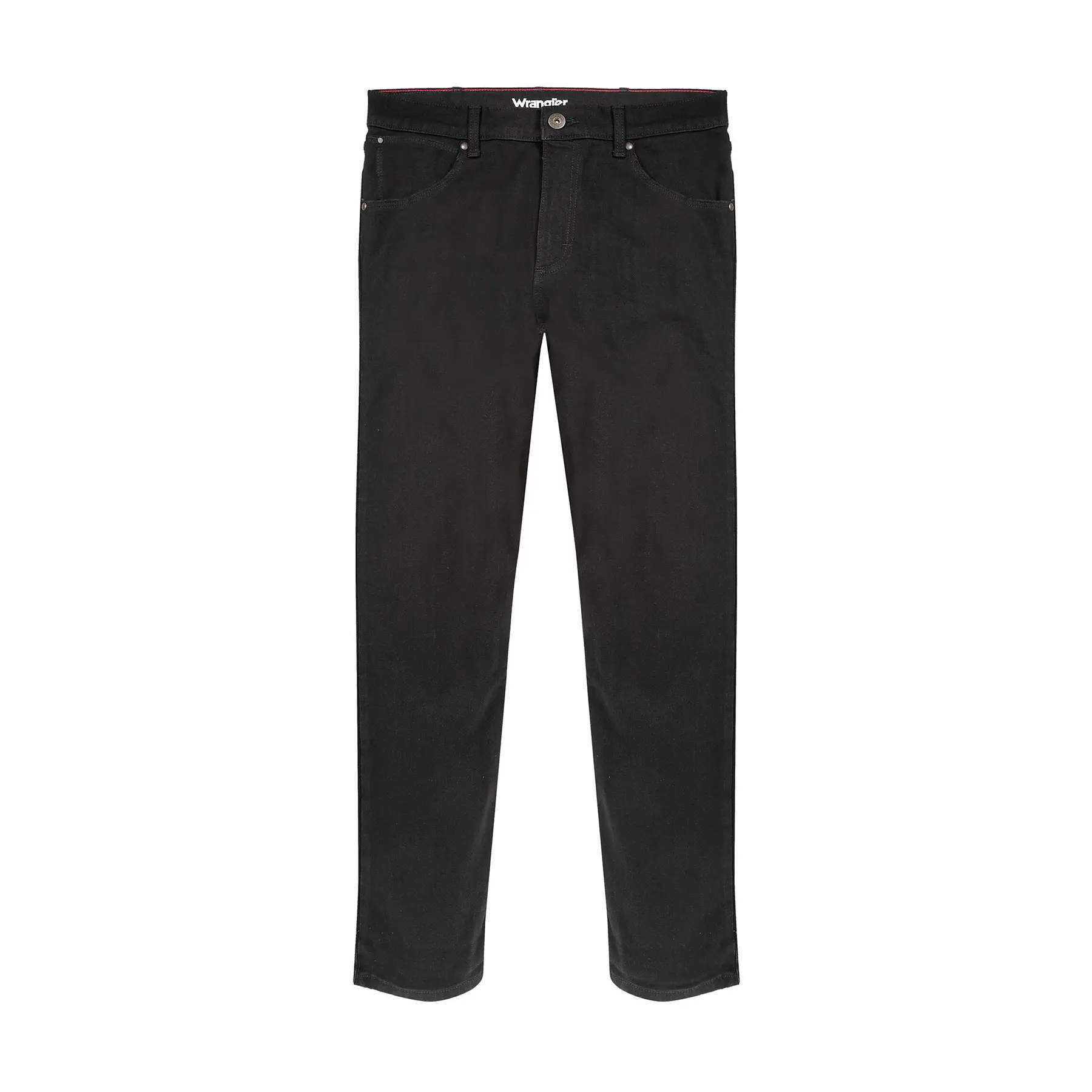 Wrangler Men's Black Regular Jeans