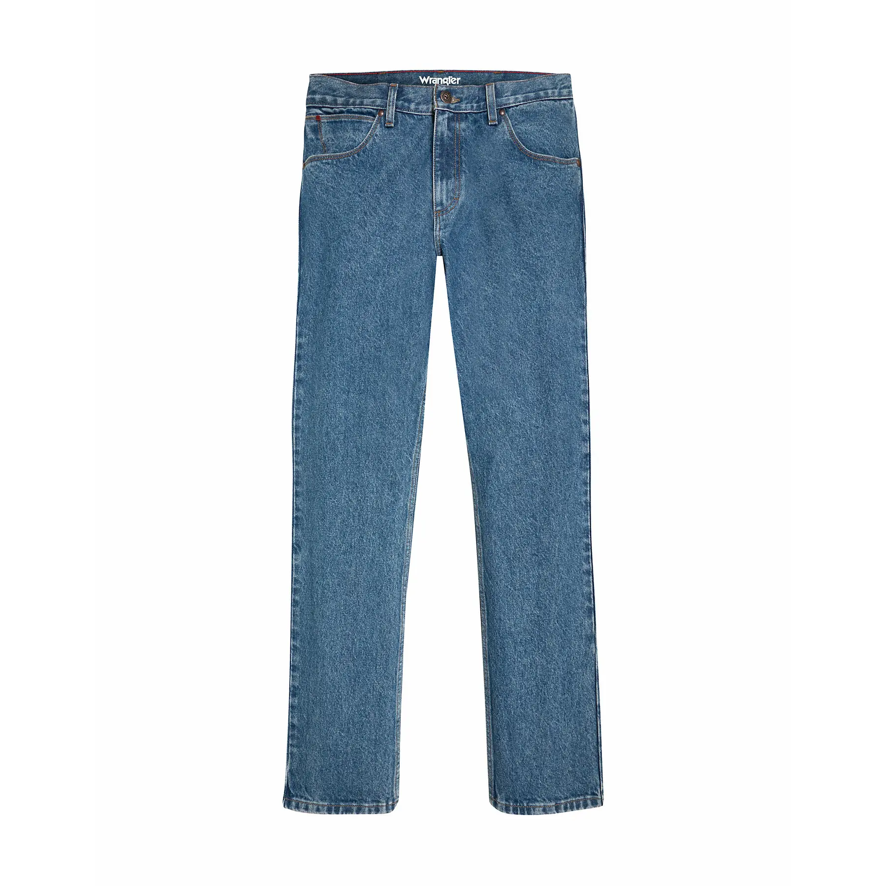 Wrangler Men's Blue Straight Jeans