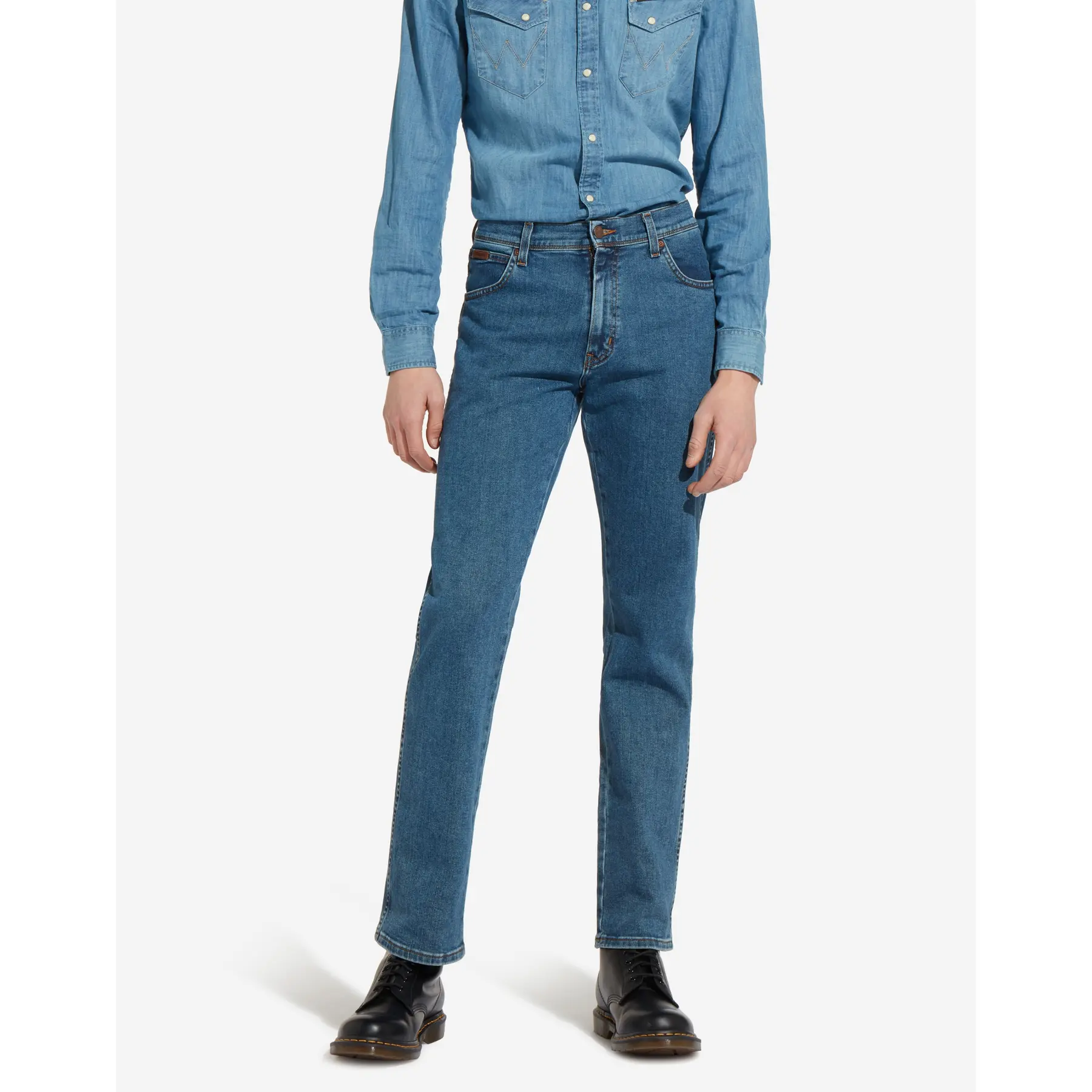 Jeans Wrangler texas stretch stonewash