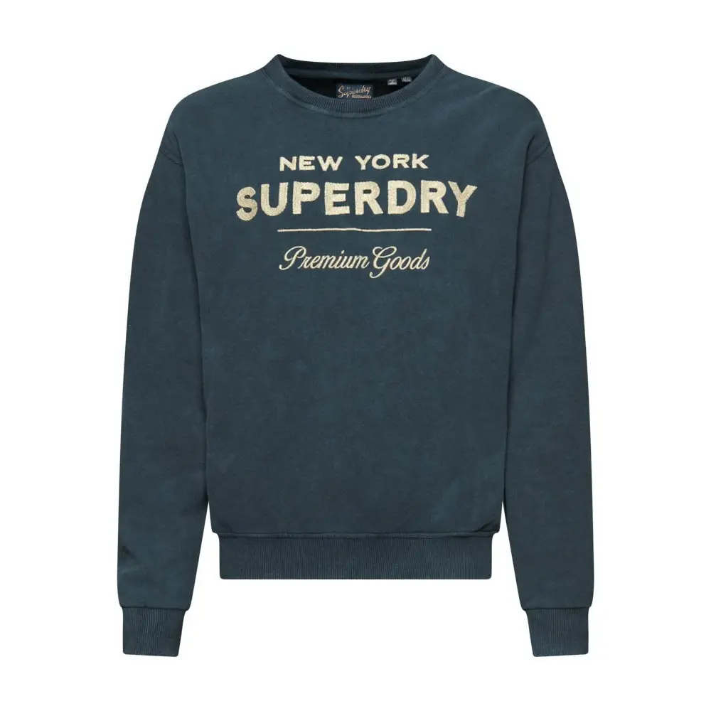 Sweatshirt femme Superdry Luxe Metallic