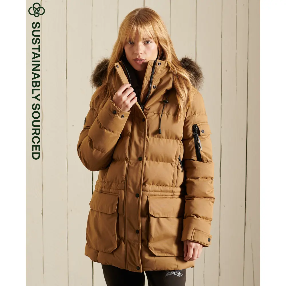 Parka für Damen Superdry Expedition en microfibre