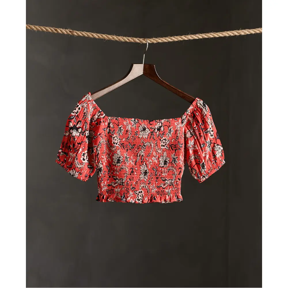 Top smocked da donna Superdry Kala